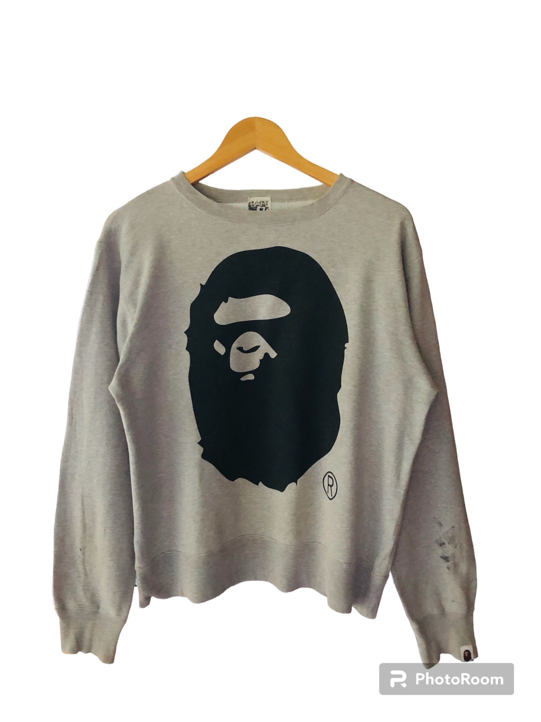 Bape Vintage Bape Big Logo Sweashirt Size US S / EU 44-46 / 1 - 1 Thumbnail
