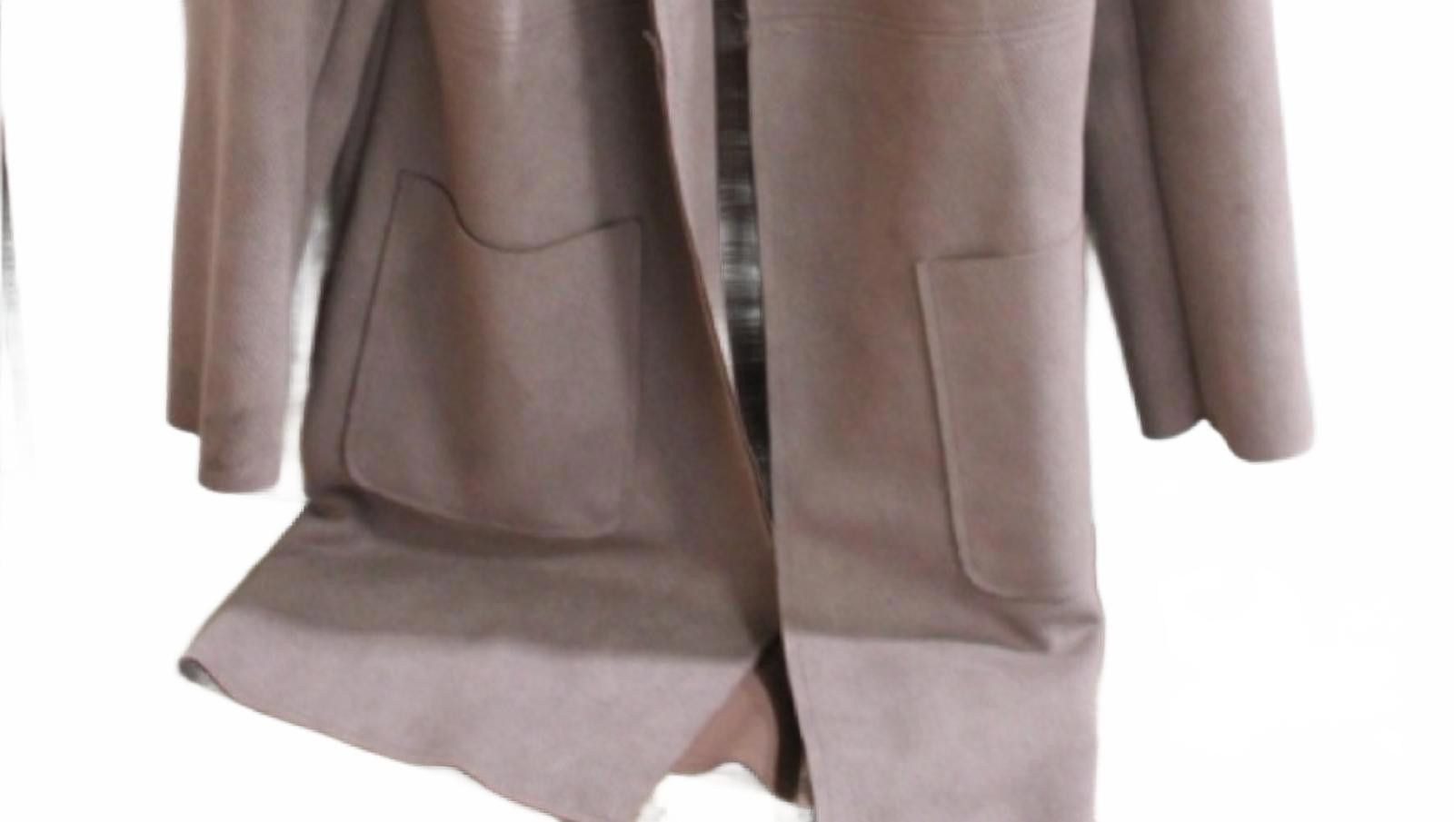 Other Philosophy Taupe Long Open Front Coat with Pockets Medium Size M / US 6-8 / IT 42-44 - 2 Thumbnail