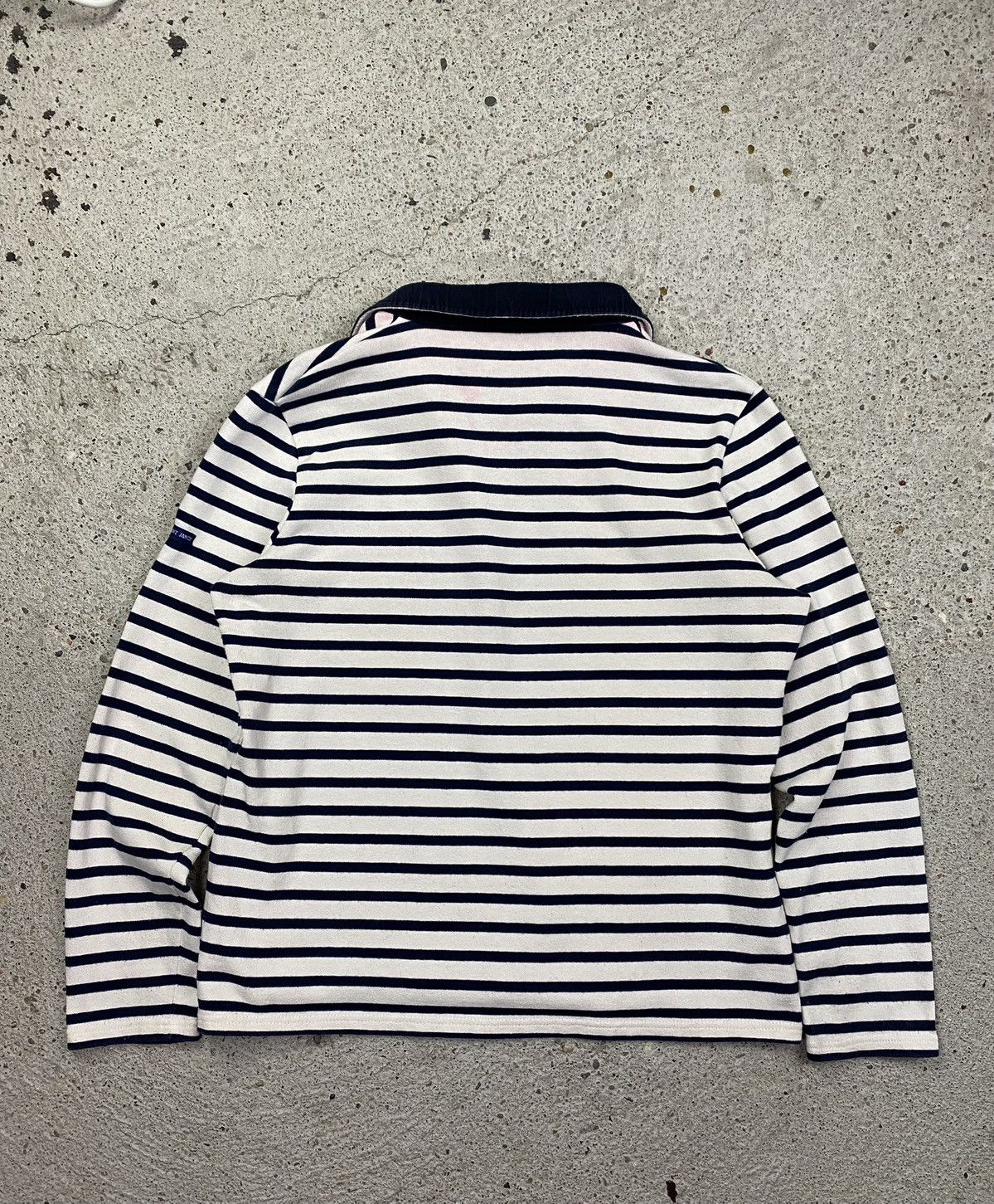 Saint James Saint James l atelier longleeve Polo T-shirt shirt stripes Size L / US 10 / IT 46 - 6 Thumbnail