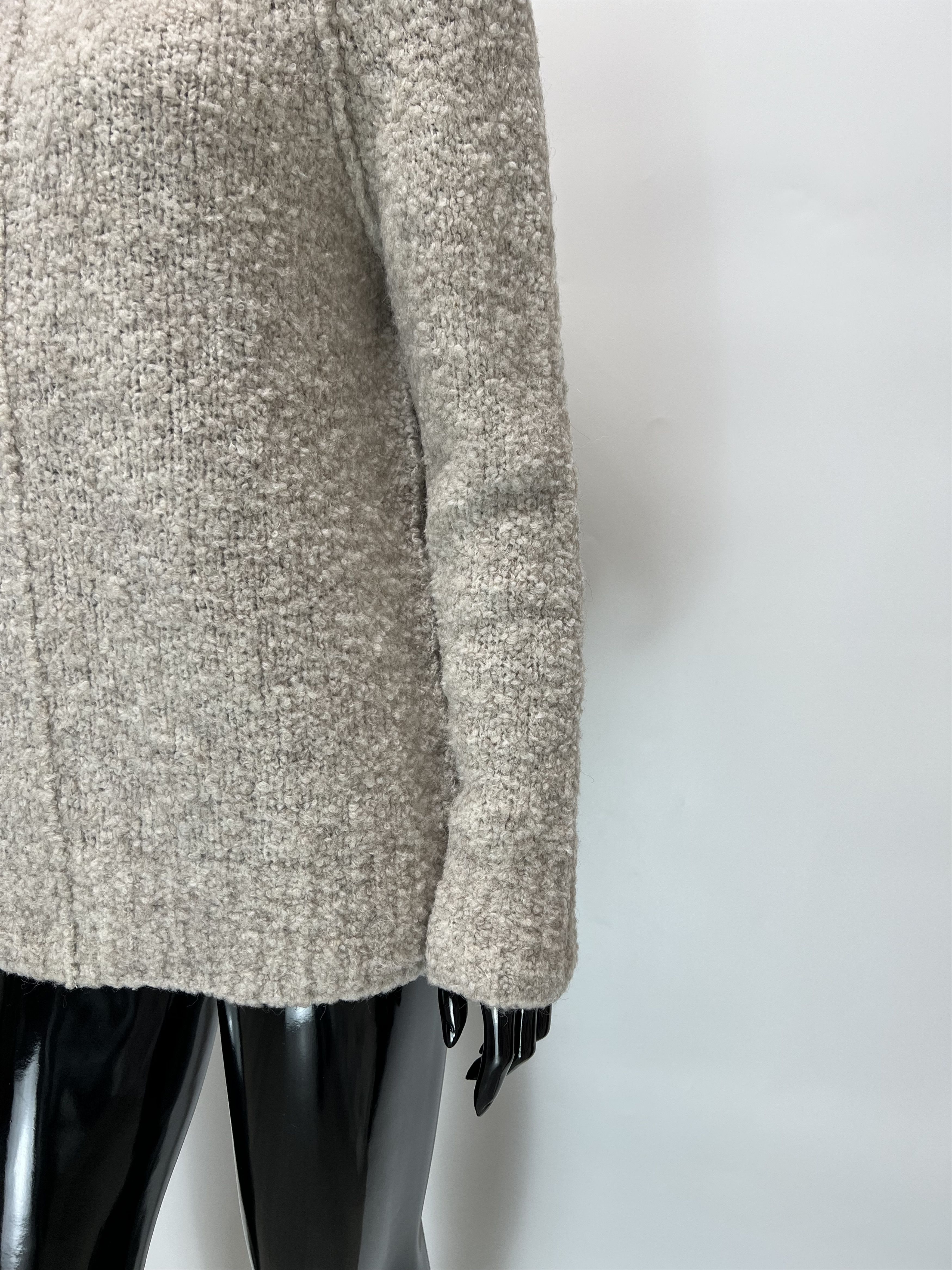 forte_forte Forte_Forte Women's Beige Wool Alpaca Knit Sweater Size 2 Size M / US 6-8 / IT 42-44 - 5 Thumbnail