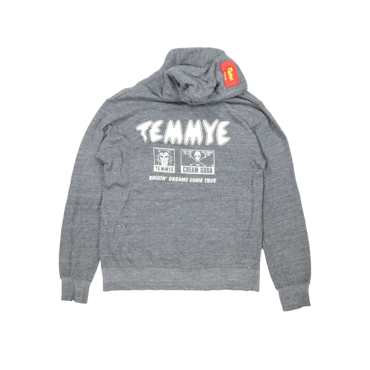 Japanese Brand TEMMYE CREAM SODA BY PINK DRAGON SOUTH CAT HOODIE Size US M / EU 48-50 / 2 - 2 Thumbnail