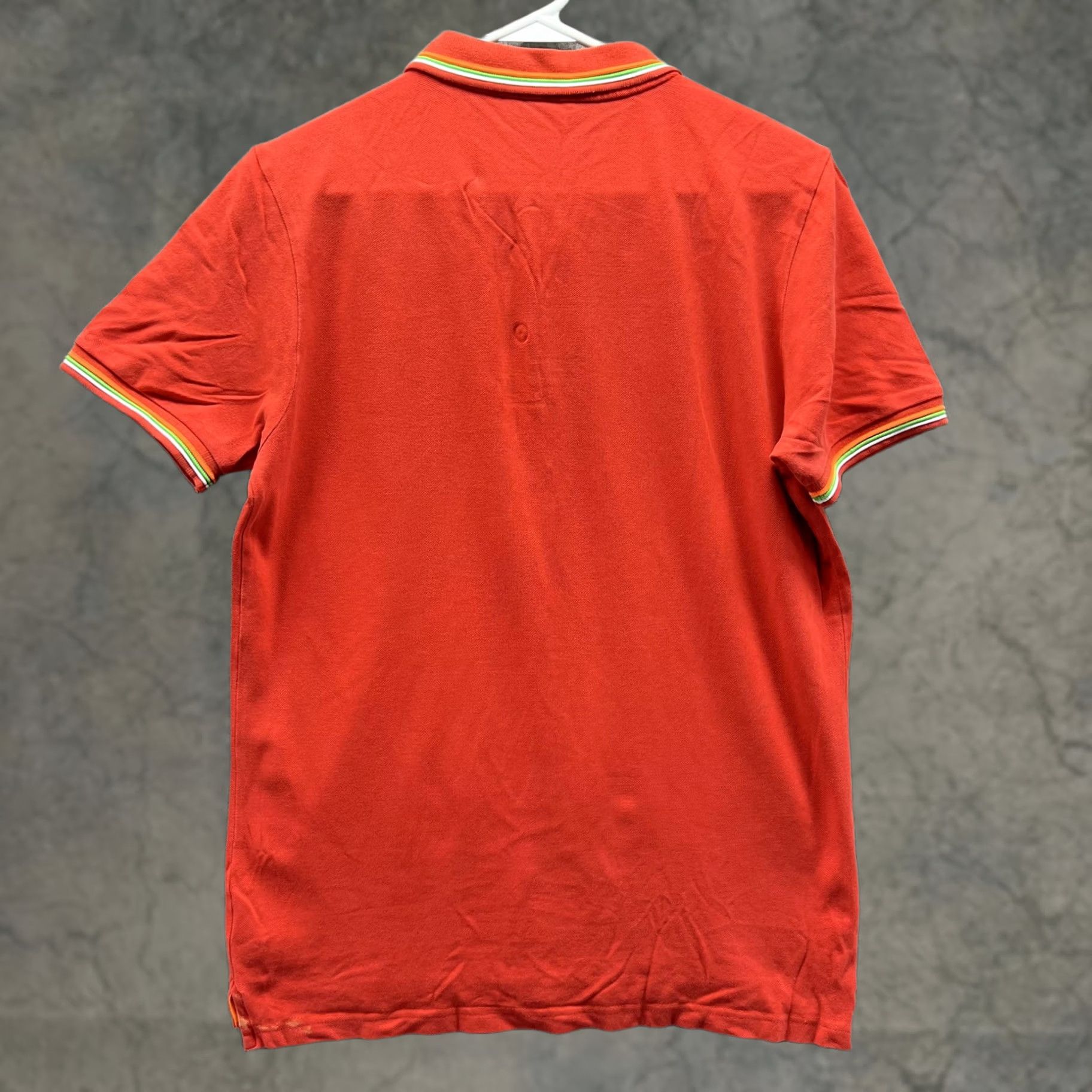 Sundek Sundek Polo Shirt Mens Small Orange Solid Tipped Collar Short Sleeve Casual Shirt Mens Small Orange Solid with Tipped Collar Size US S / EU 44-46 / 1 - 1 Thumbnail
