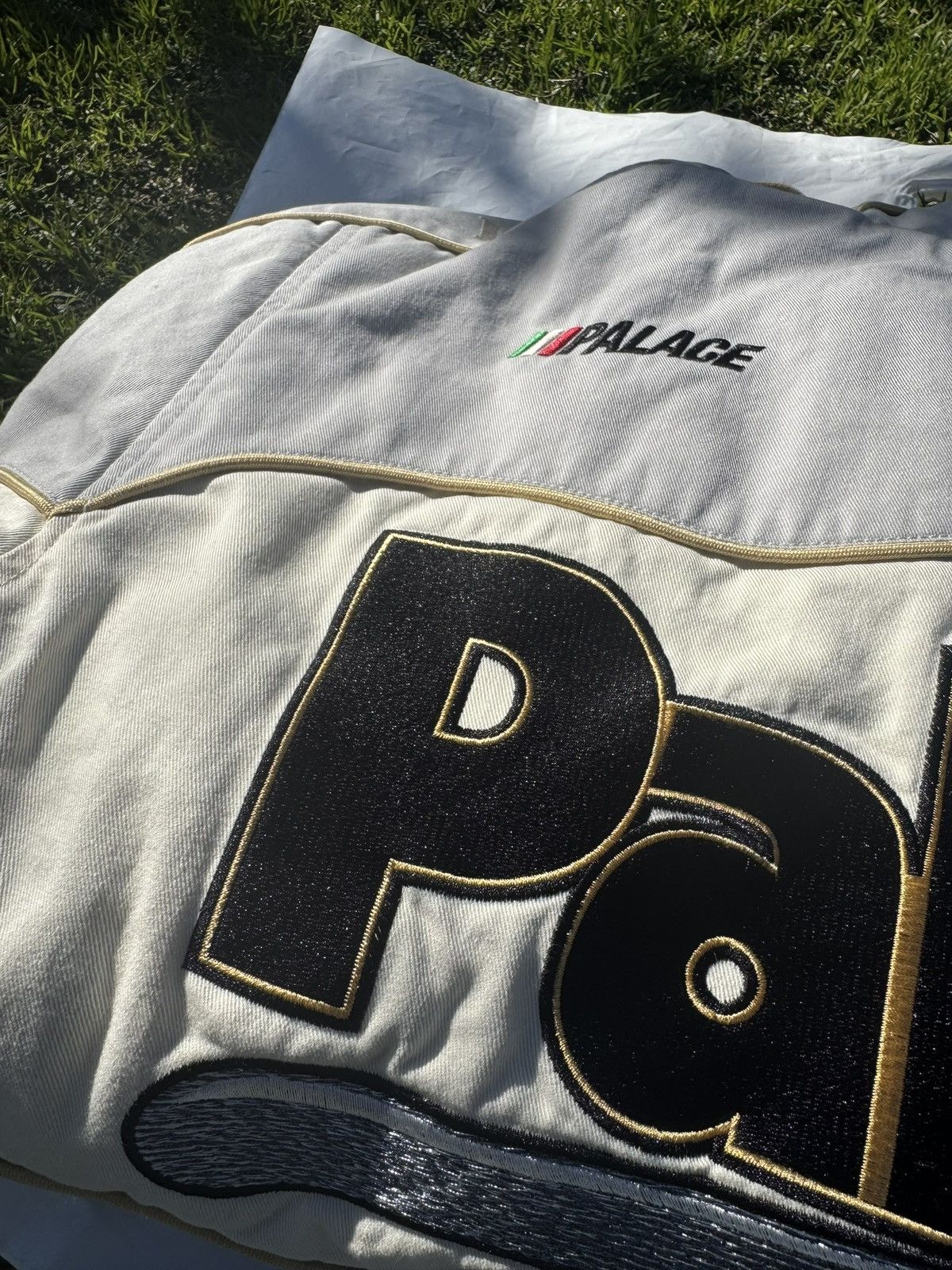 Palace Palace Pasta Jacket Gray (Size Large) Size US L / EU 52-54 / 3 - 4 Thumbnail