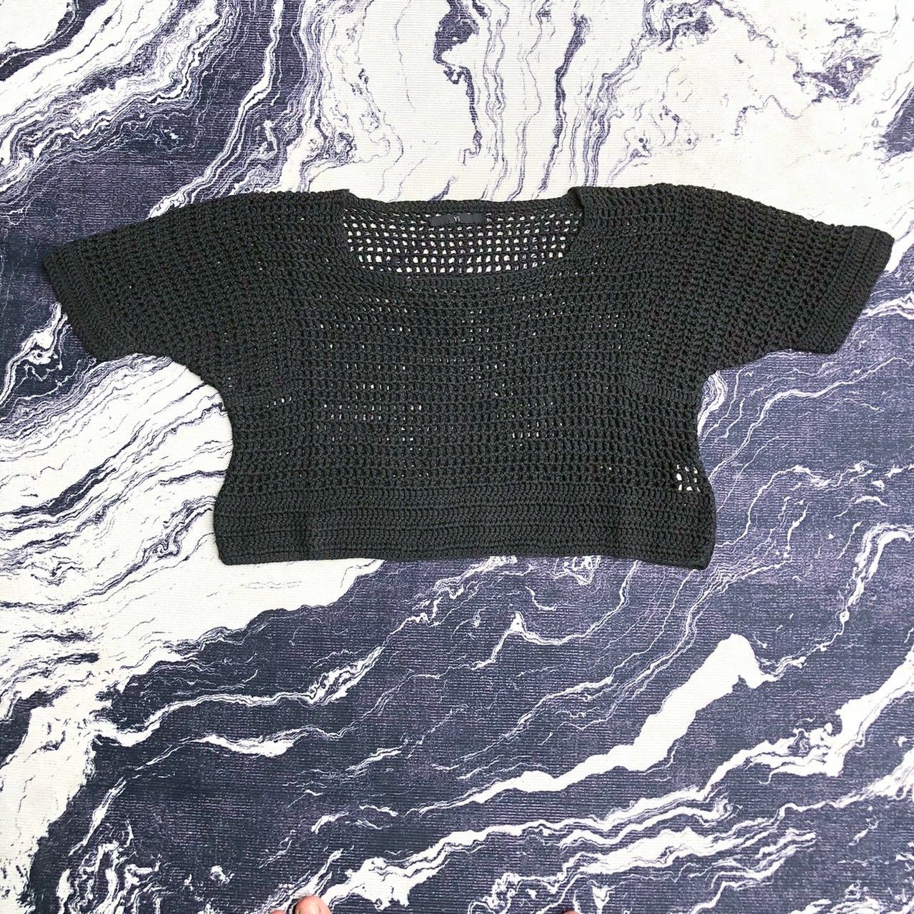 Y's Extremely rare Y’s by Yohji Yamamoto open-knit top Size S / US 4 / IT 40 - 1 Thumbnail