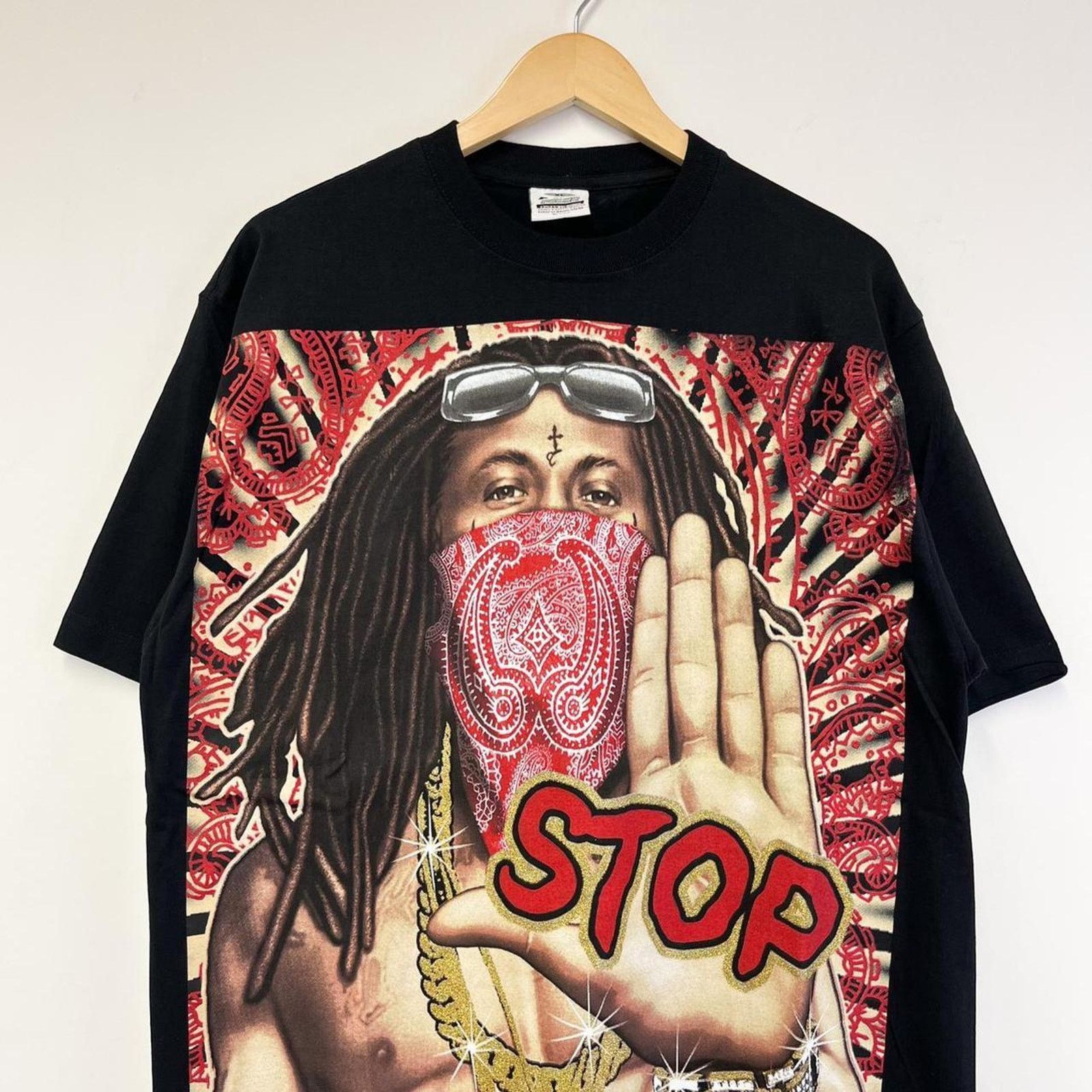 Vintage Vintage lil wayne stop snitchin Size US XL / EU 56 / 4 - 2 Thumbnail