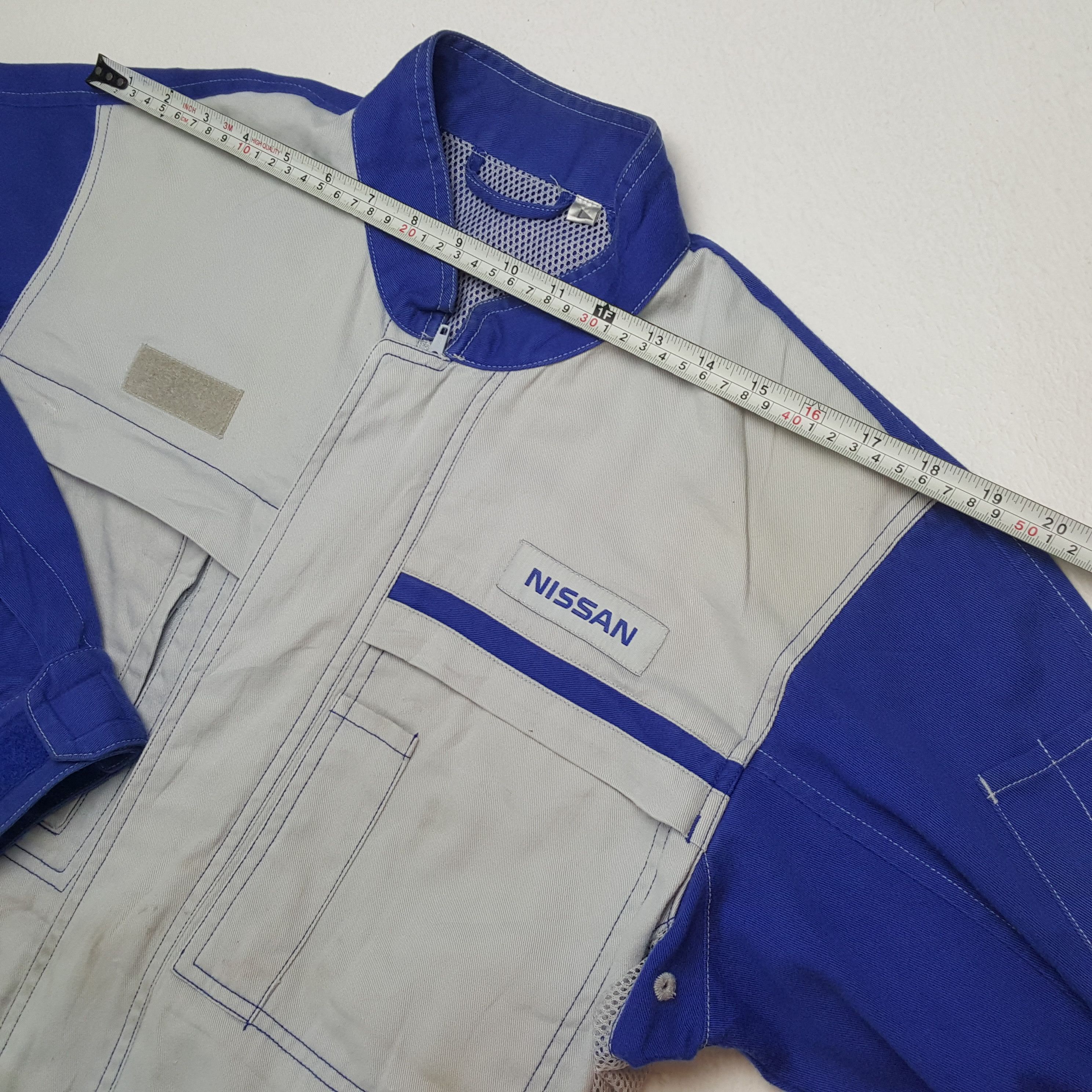 Vintage NISSAN Japanese Motorsports Racing Style Coverall Jacket Size US S / EU 44-46 / 1 - 9 Thumbnail