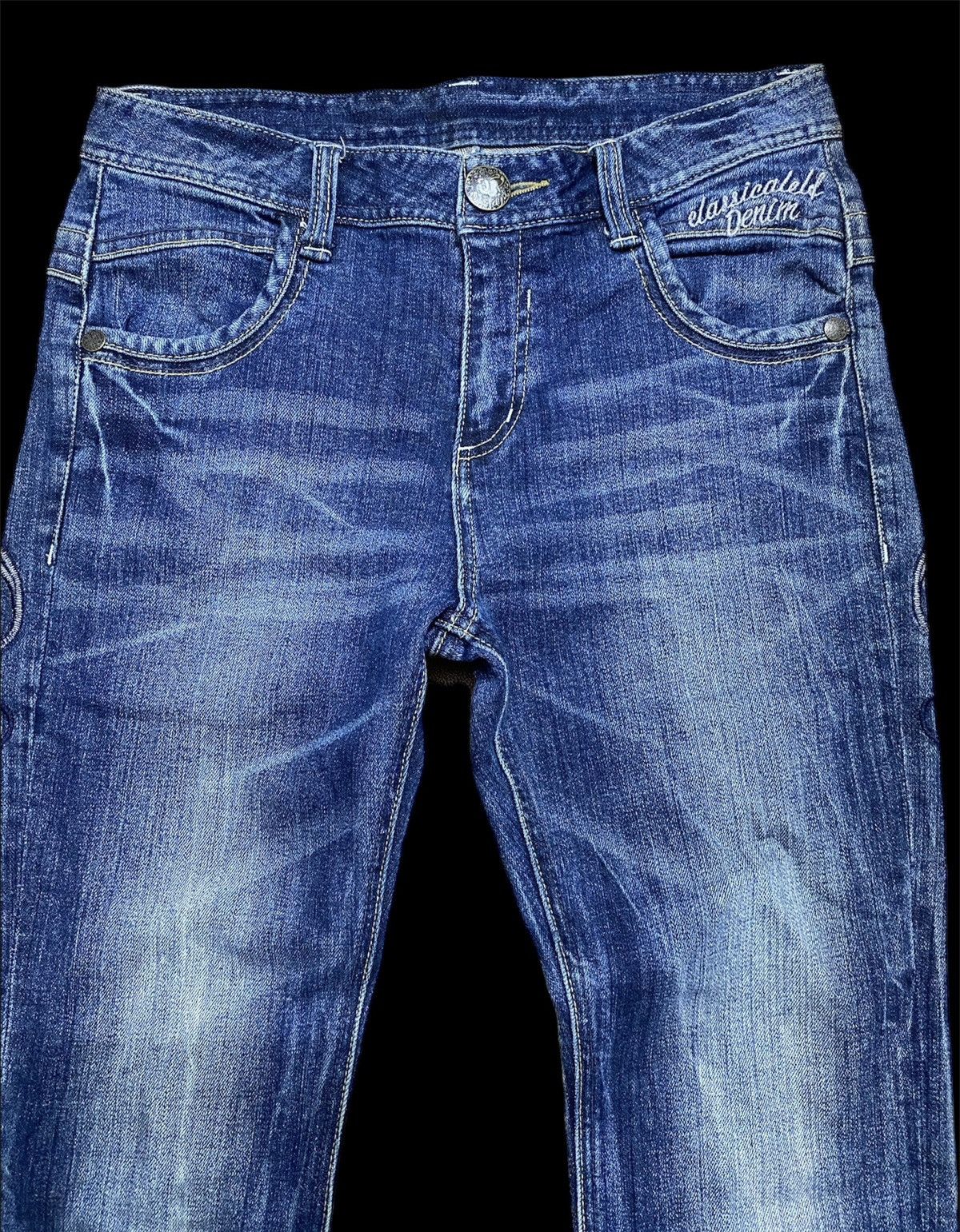 If Six Was Nine × Japanese Brand × Le Grande Bleu (L.G.B.) Japanese classical elf western flared denim LGB style Size US 30 / EU 46 - 6 Thumbnail