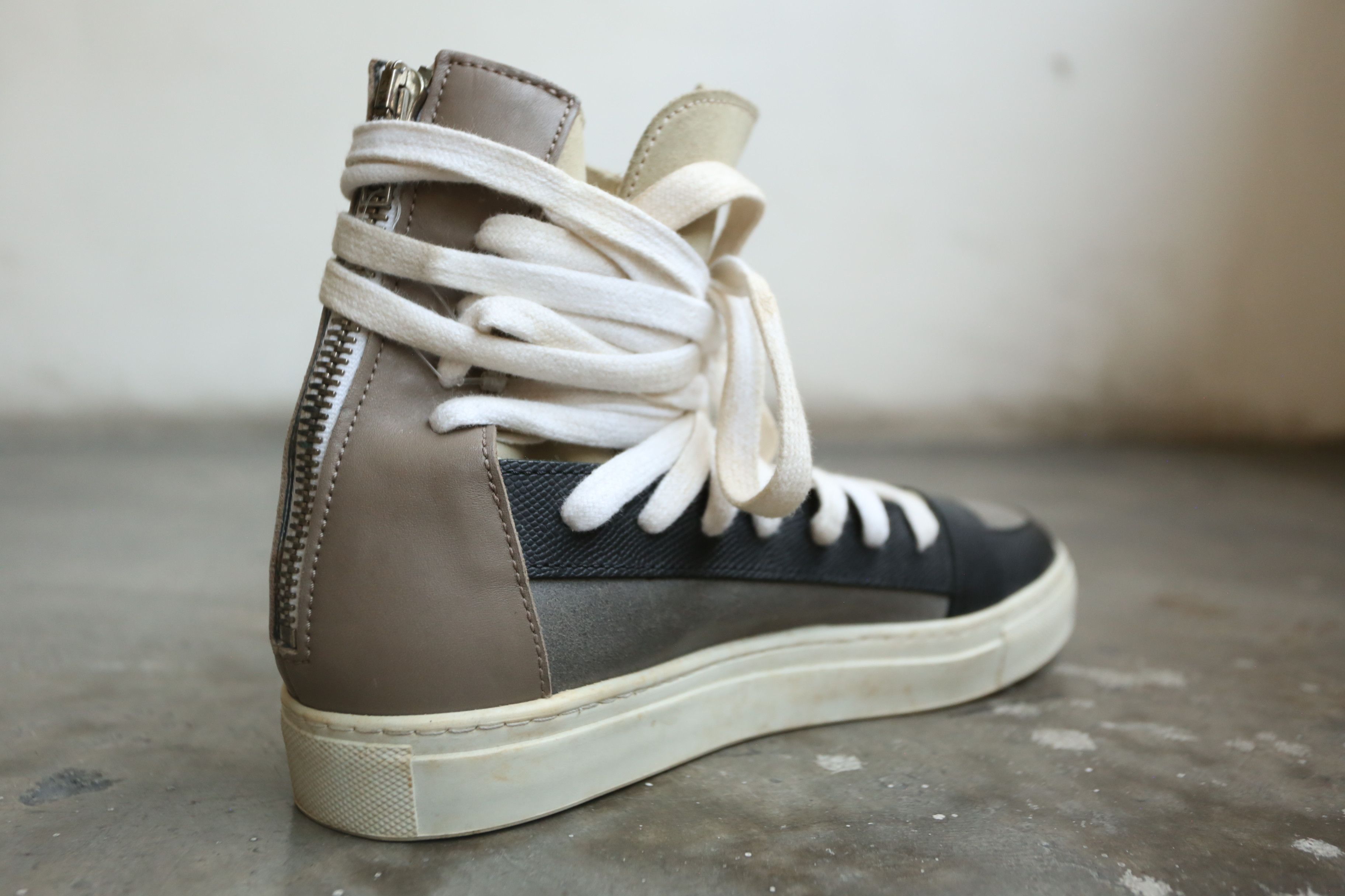 Kris Van Assche Krisvanassche - Icarus High-Top Sneakers Size US 7 / EU 40 - 9 Thumbnail