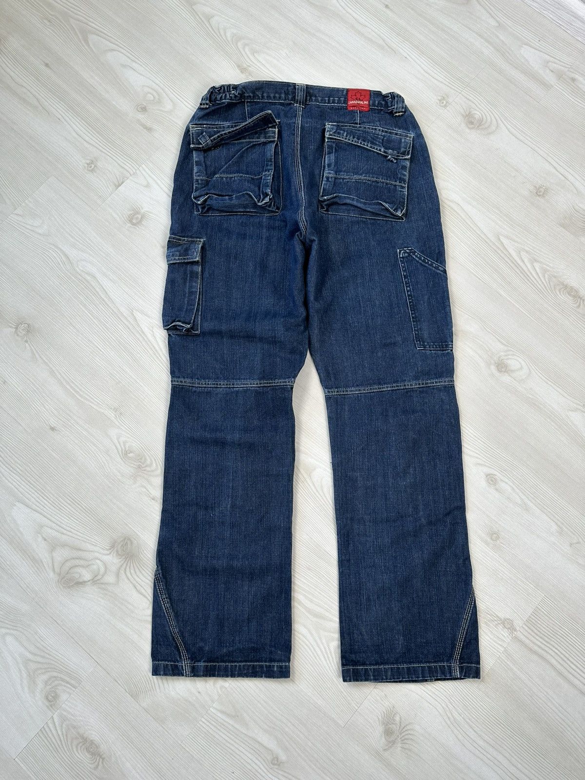 Vintage Vintage Y2k Carhartt Style Denim Jeans Streetwear Size US 34 / EU 50 - 1 Thumbnail