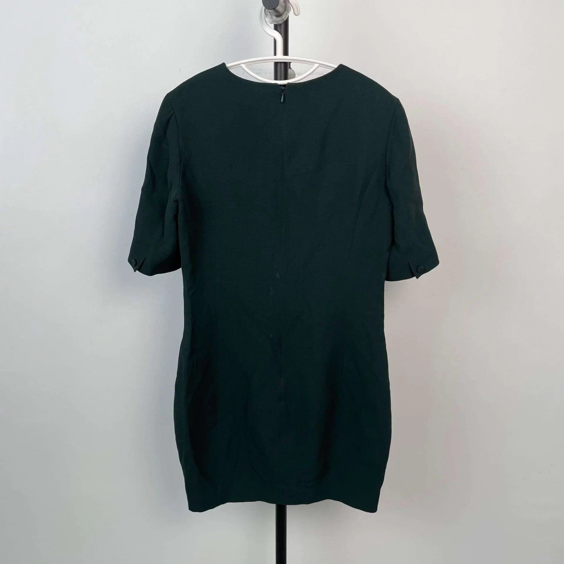 Dior Dior silk dress 38 Green Size S / US 4 / IT 40 - 2 Thumbnail