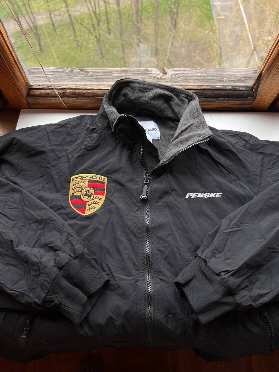 Other Vintage Porsche Racing Jacket Big Embroided Back Logo Y2K Size US L / EU 52-54 / 3 - 5 Thumbnail