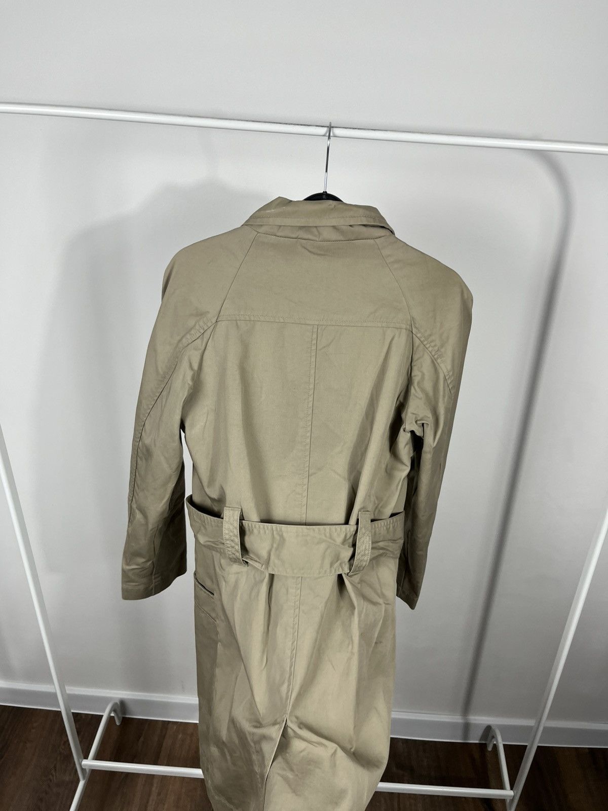 Miss Sixty Miss Sixty Women Beige Trench Coat XS Belted Buttoned Jacket Size XS / US 0-2 / IT 36-38 - 15 Thumbnail