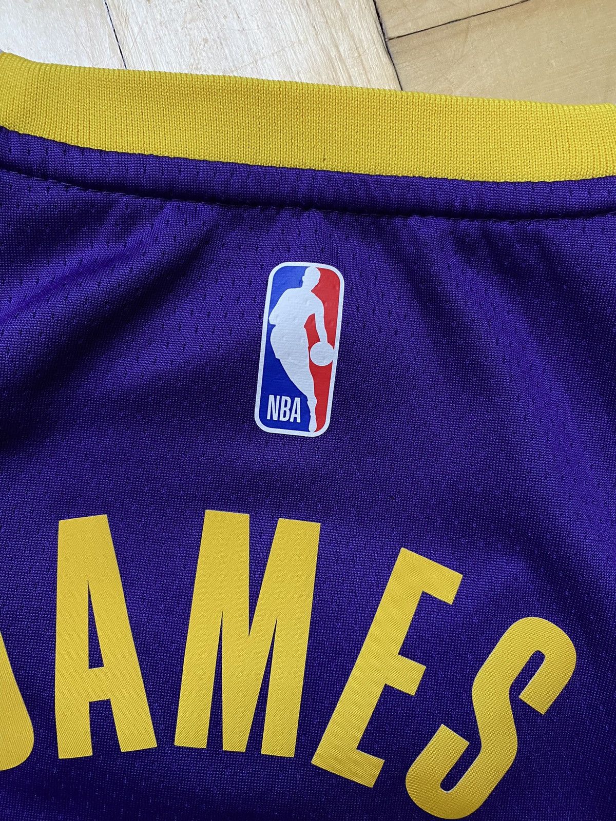 Jordan Brand #23 James L.A. Lakers Jordan Brand NBA Basketball Jersey Size US XL / EU 56 / 4 - 8 Thumbnail