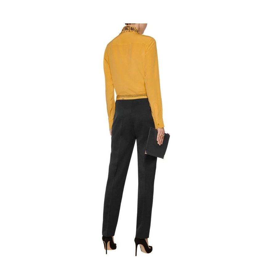 Moschino MSRP Moschino Couture Jeremy Scott Pleated Tapered Pants Size 27" / US 4 / IT 40 - 4 Thumbnail