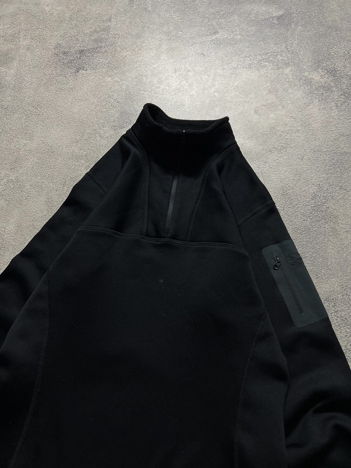 Vintage Y2k Arc'teryx 🖤 Polartec 1/4 Zip Sweatshirt 00's