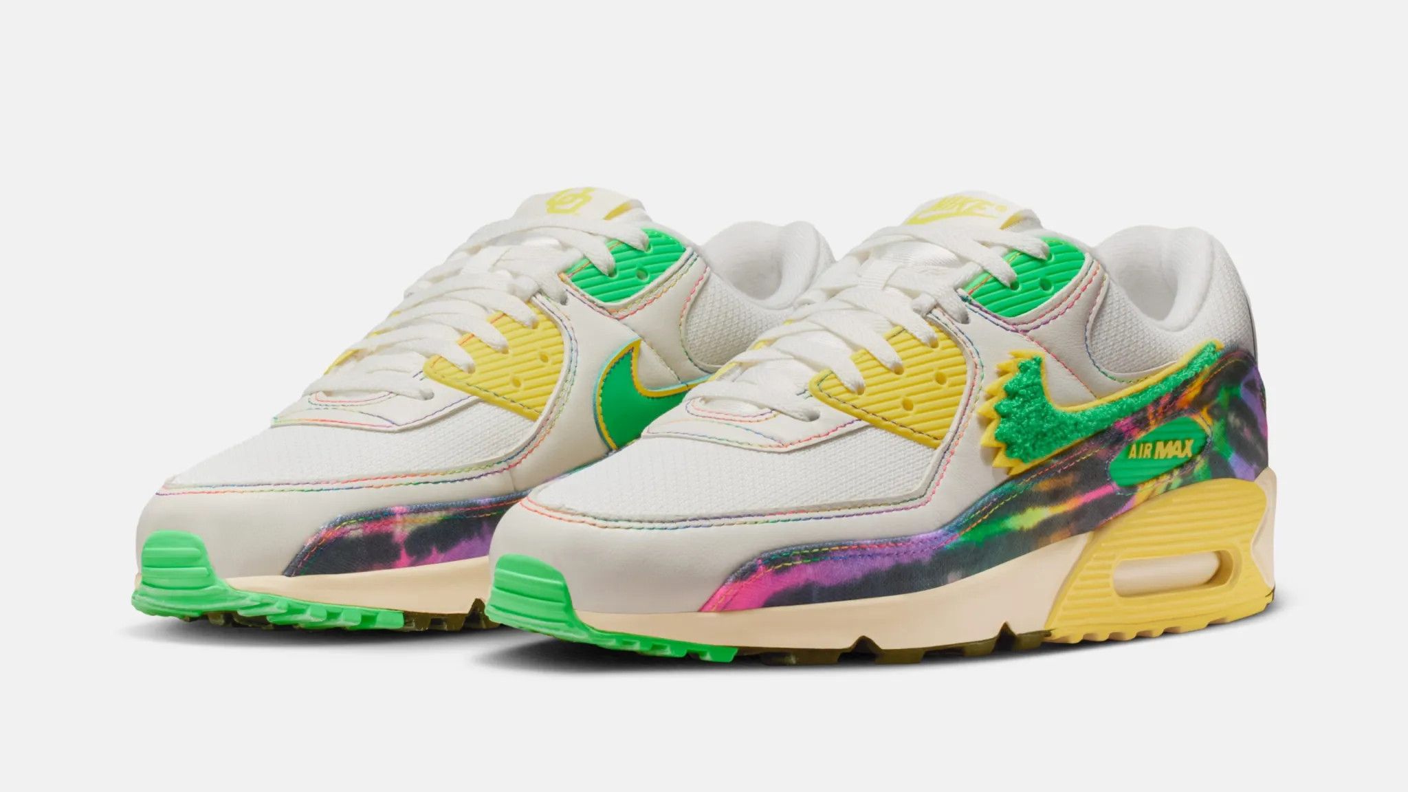 Nike Nike Air Max 90 Grateful Dead Oregon Ducks Size US 6.5 / EU 39-40 - 1 Thumbnail