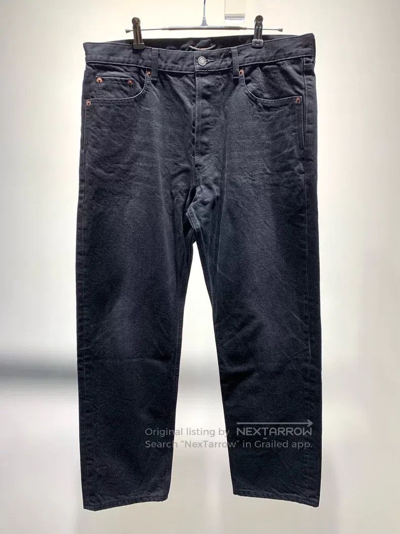 Saint Laurent Paris Saint Laurent Paris Huge Hit Black Denim Long Pants Size US 32 / EU 48 - 1 Thumbnail