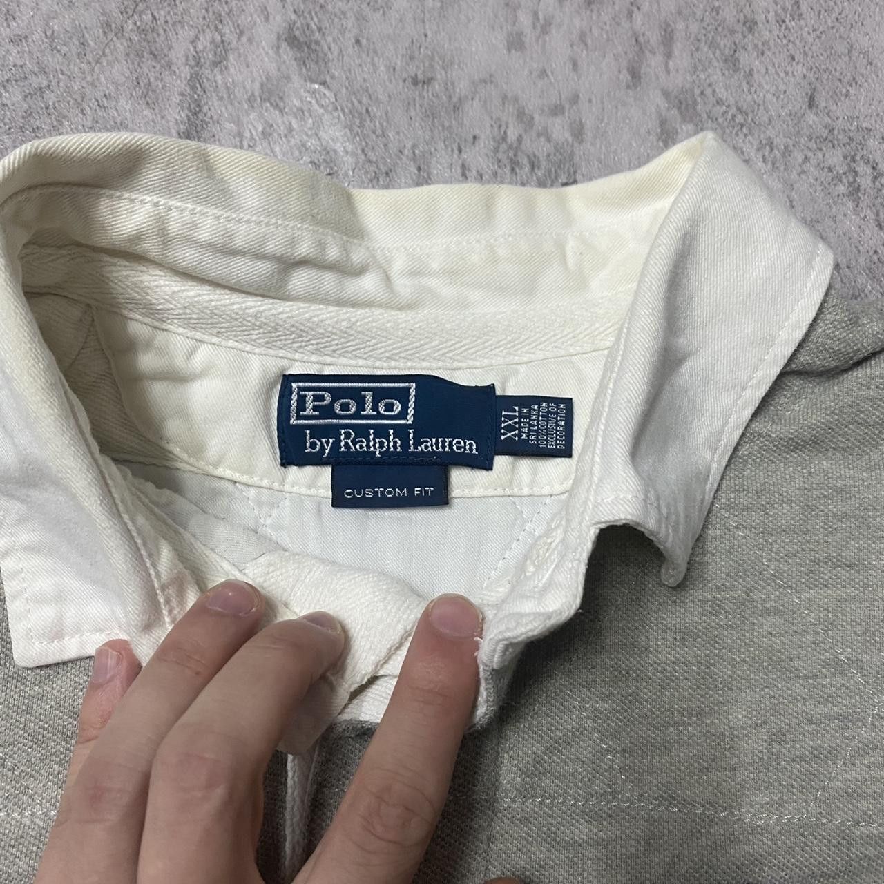 Polo Ralph Lauren Grey Polo Ralph Lauren polo shirt with embroidered Size US XXL / EU 58 / 5 - 3 Thumbnail