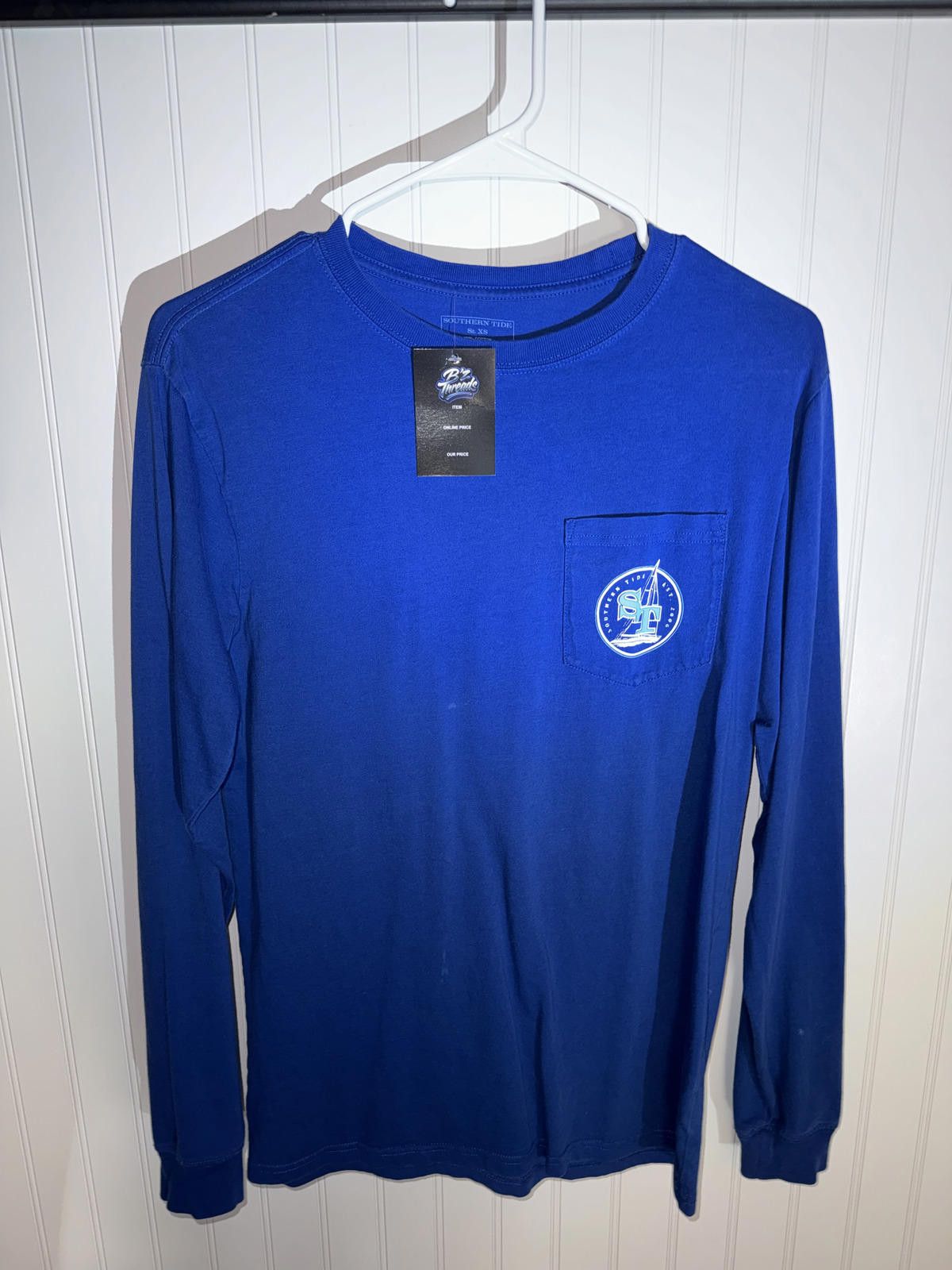 Southern Tide Southern Tide Long Sleeve Blue Cotton Shirt Size XS Size US XS / EU 42 / 0 - 2 Thumbnail
