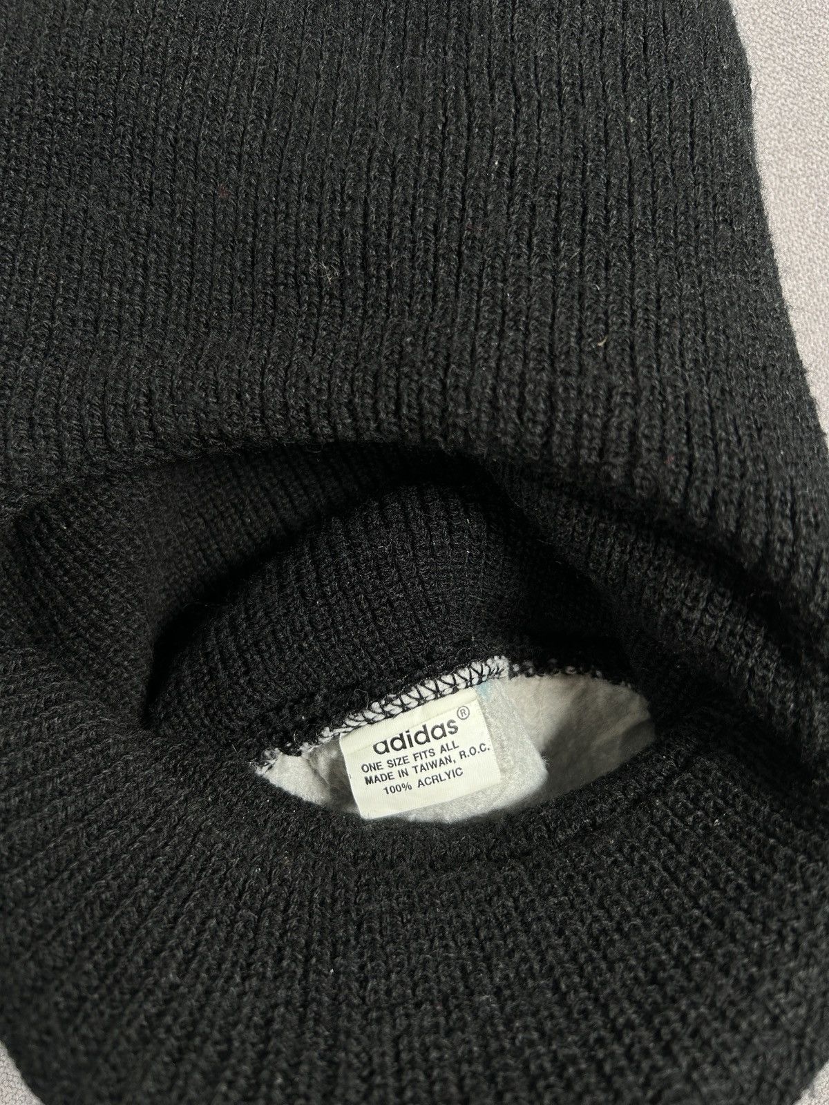Vintage Adidas vintage balaclava hat Size ONE SIZE - 2 Thumbnail