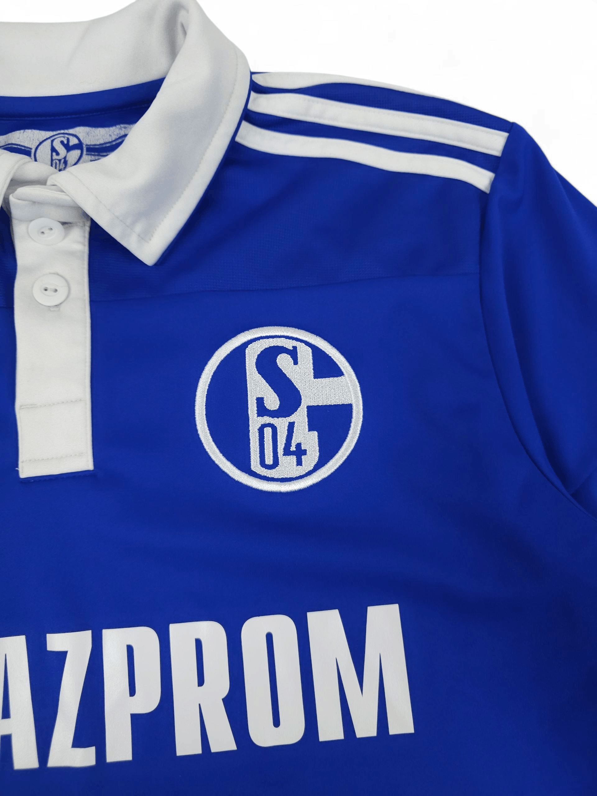 Adidas 💎 Adidas FC Schalke 04 2010-2012 Home Signed Soccer Jersey Size US XS / EU 42 / 0 - 5 Thumbnail