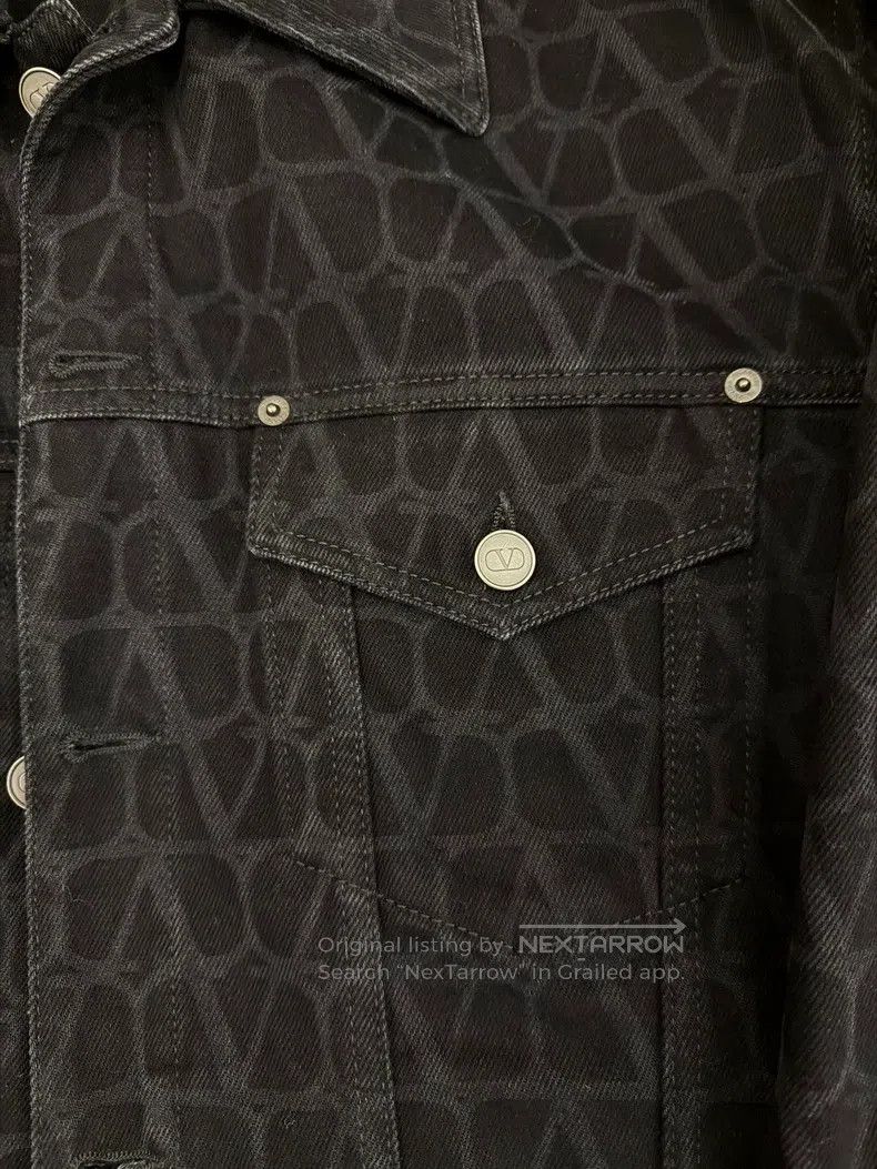 Valentino Valentino Men's black denim jacket Size US S / EU 44-46 / 1 - 2 Thumbnail