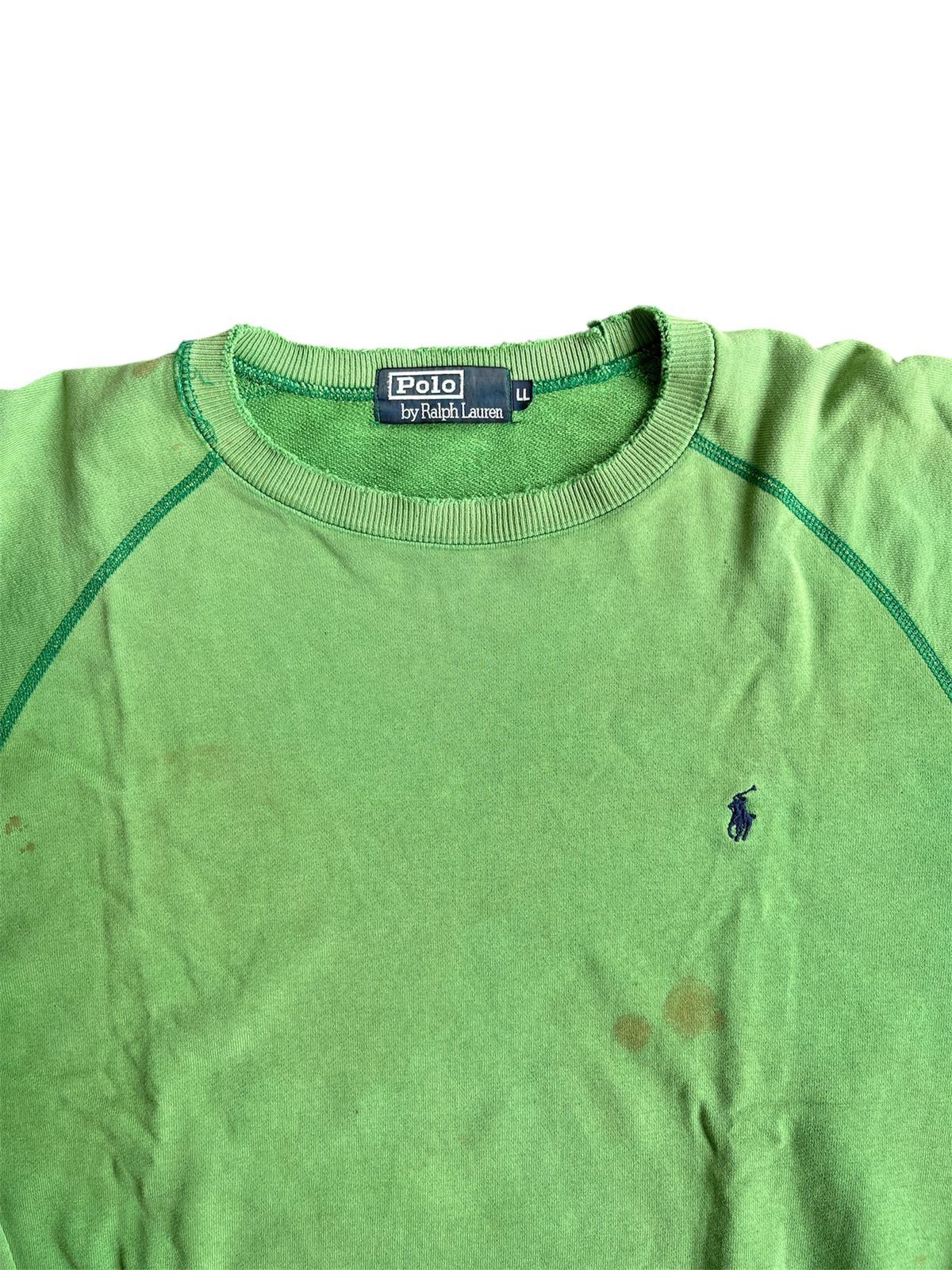 Polo Ralph Lauren 2005 OG Polo Ralph Laurent Distressed Sweatshirt Size US XL / EU 56 / 4 - 2 Thumbnail