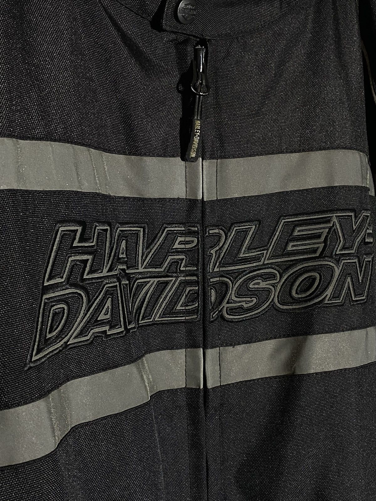 Harley Davidson 2000s Harley Davidson Reflective Motorcycle Jacket + Lining Size US XXL / EU 58 / 5 - 7 Thumbnail