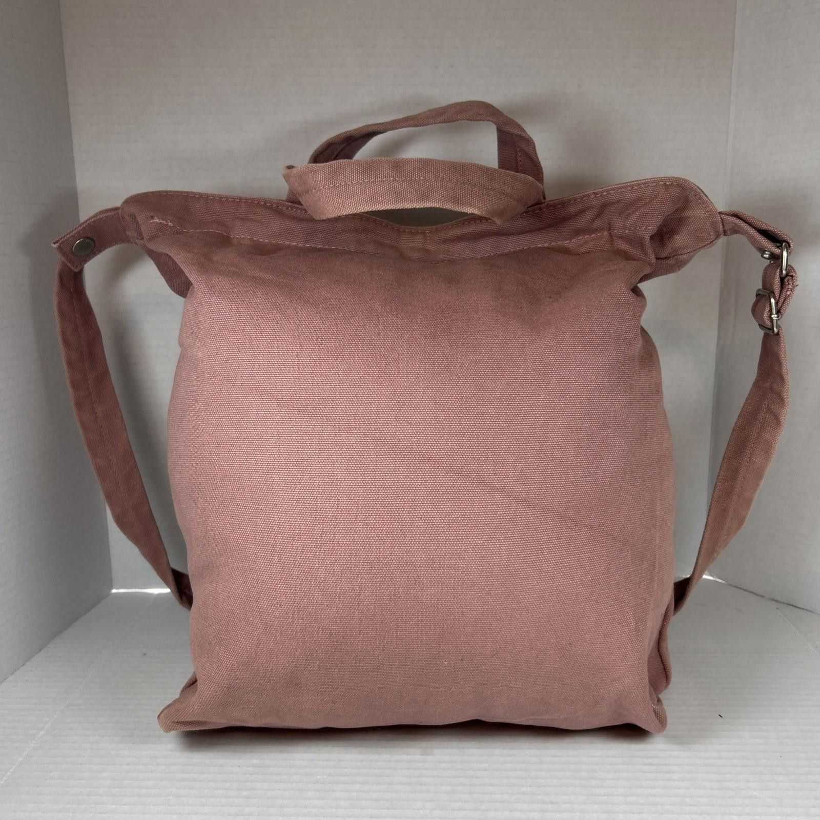 Baggu Baggu Canvas Duck Bag Pink Blush Adjustable Strap Minimalist Size ONE SIZE - 3 Thumbnail