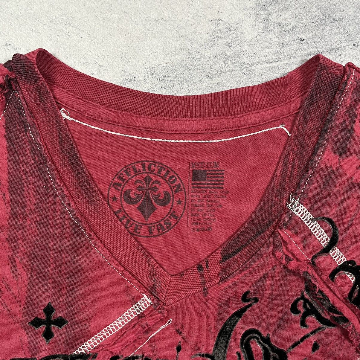 Affliction Vintage Affliction Skulls y2k crazy T shirt 00’s Size US M / EU 48-50 / 2 - 11 Thumbnail