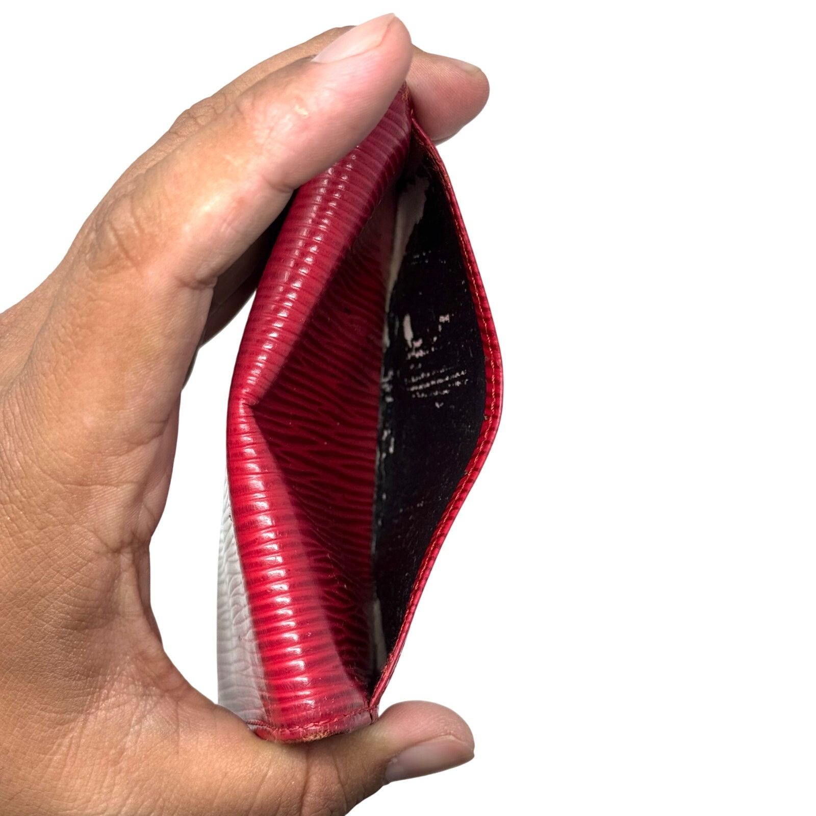 Louis Vuitton Louis Vuitton Red Pocket Organizer Size ONE SIZE - 6 Thumbnail