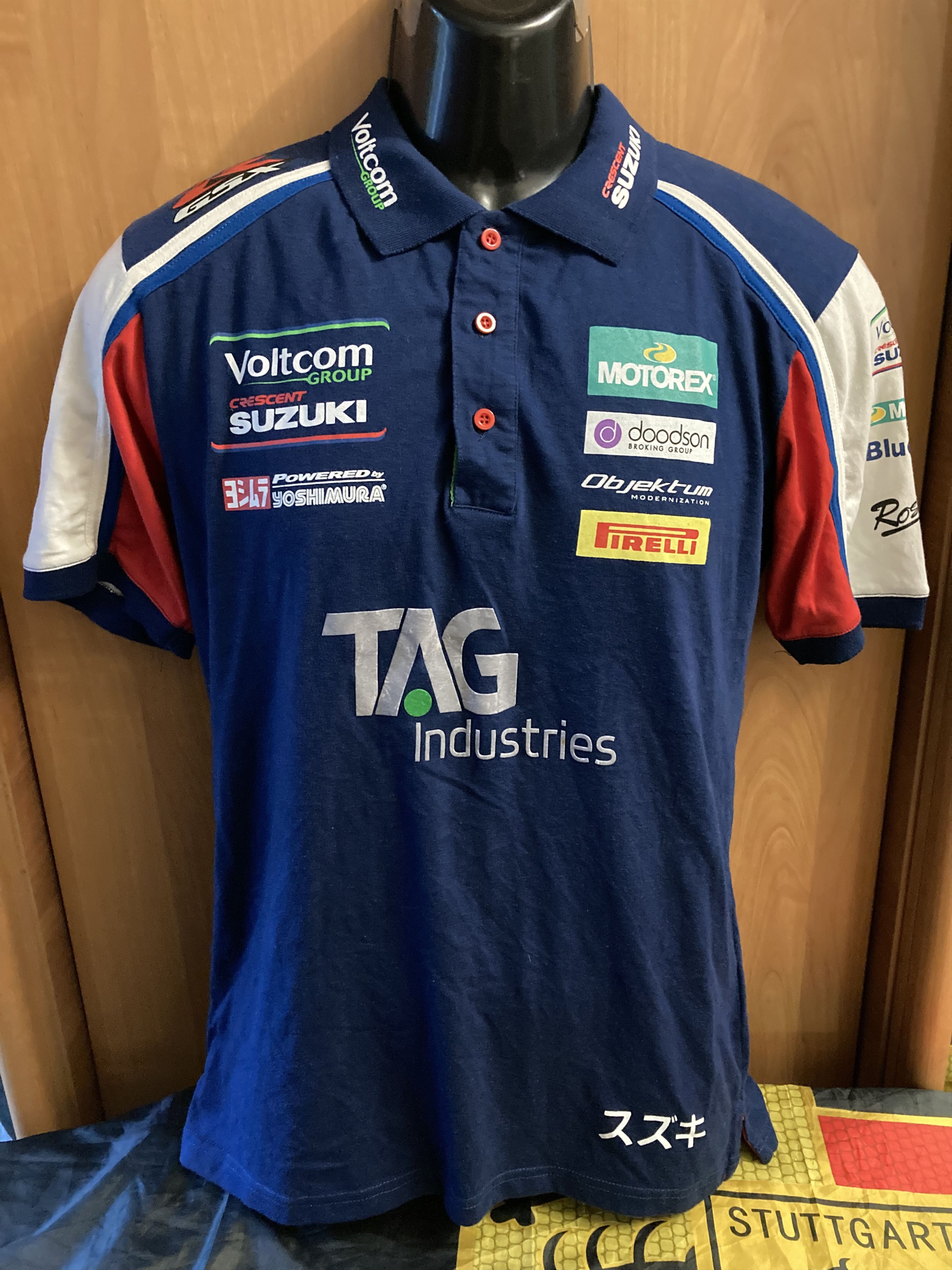 Other Suzuki Button Up Racing World Superbike Team Size US S / EU 44-46 / 1 - 1 Thumbnail