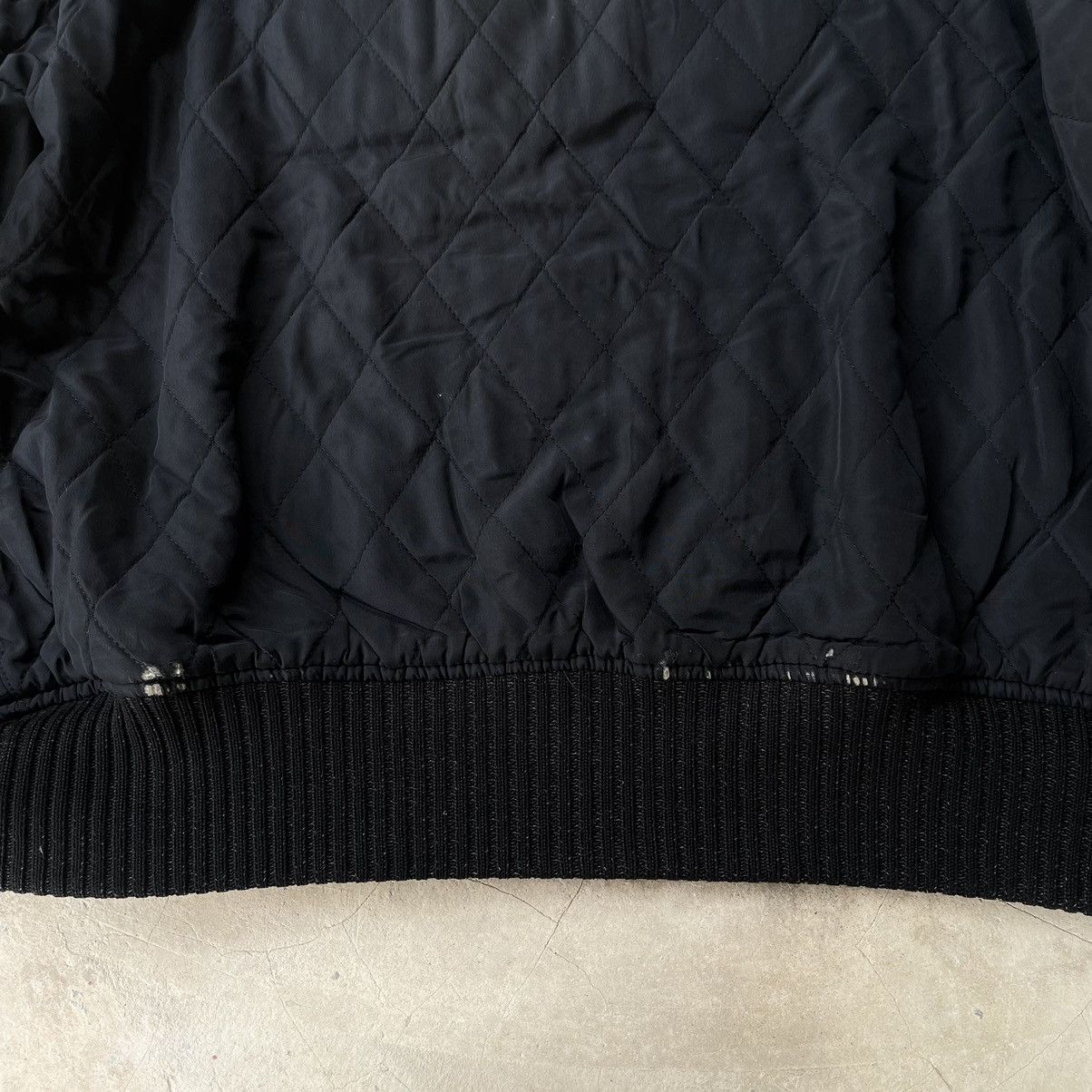 Issey Miyake JunMen By Jun Takahashi Sleeve Leather Varsity Bomber Jacket Size US M / EU 48-50 / 2 - 15 Thumbnail