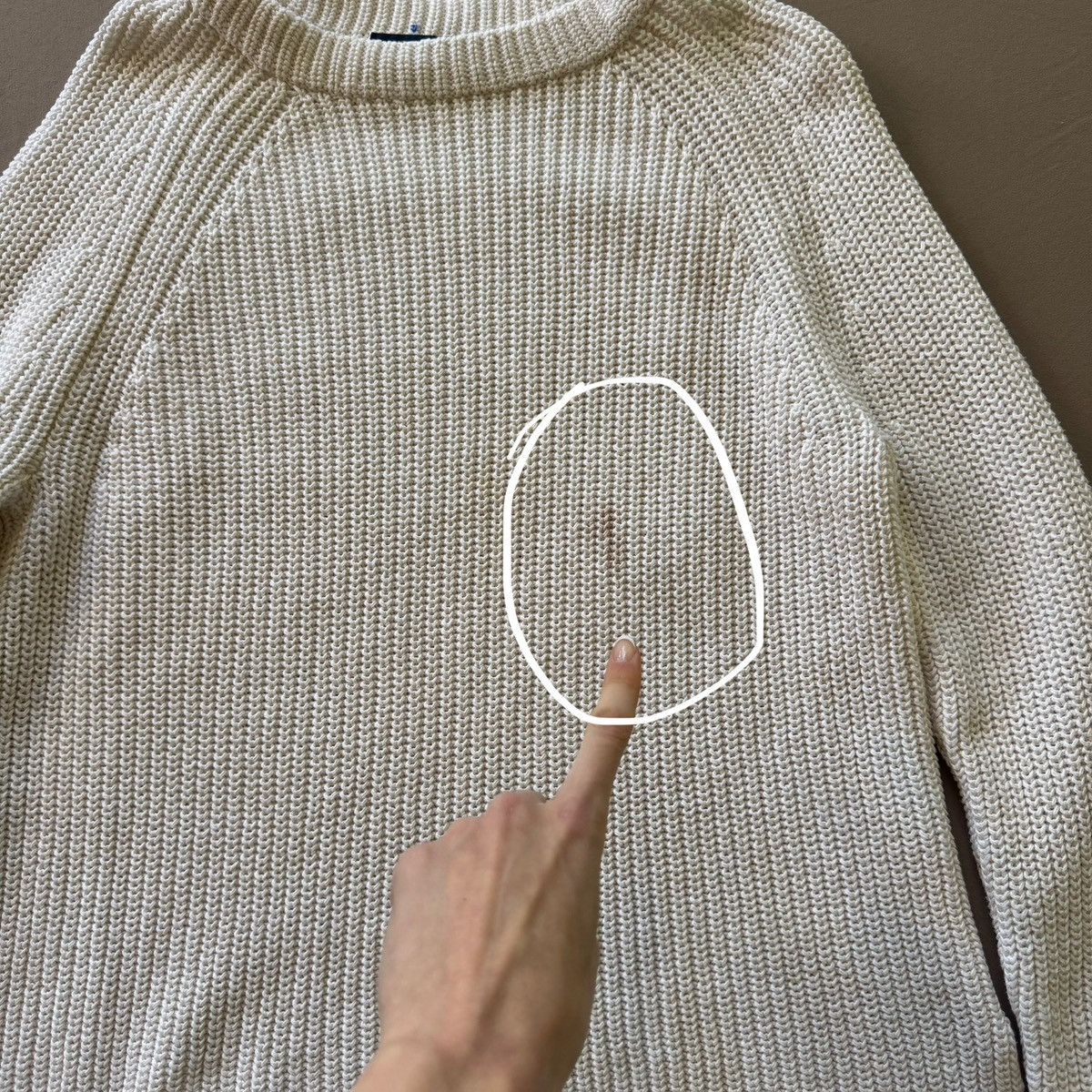 Polo Ralph Lauren Polo Ralph Lauren Cotton Shaker-Stitch Crew Sweater Size M / US 6-8 / IT 42-44 - 4 Thumbnail