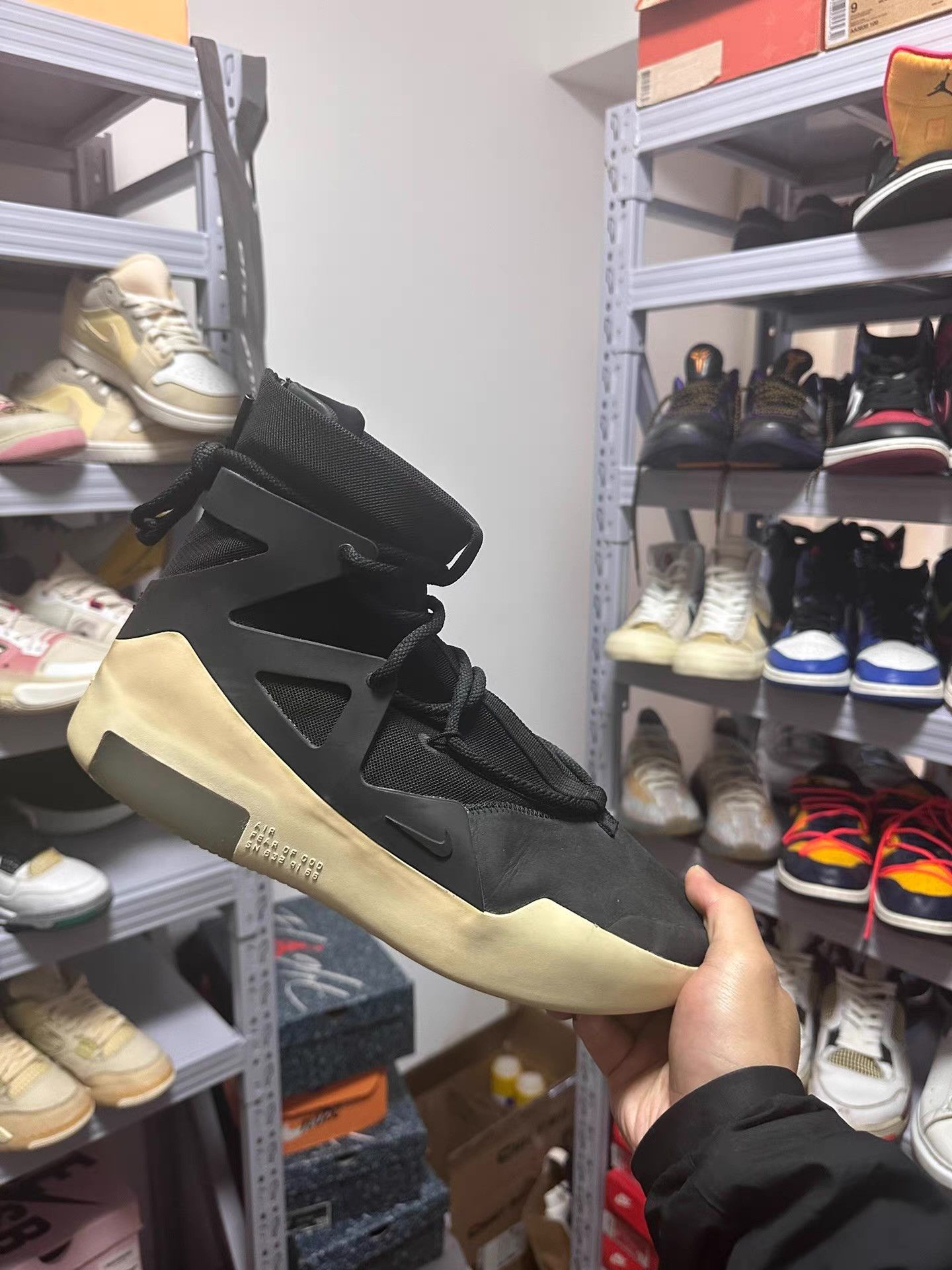 Nike Nike FOG First Gen Black and White Ｑ20 Size US 10 / EU 43 - 1 Thumbnail
