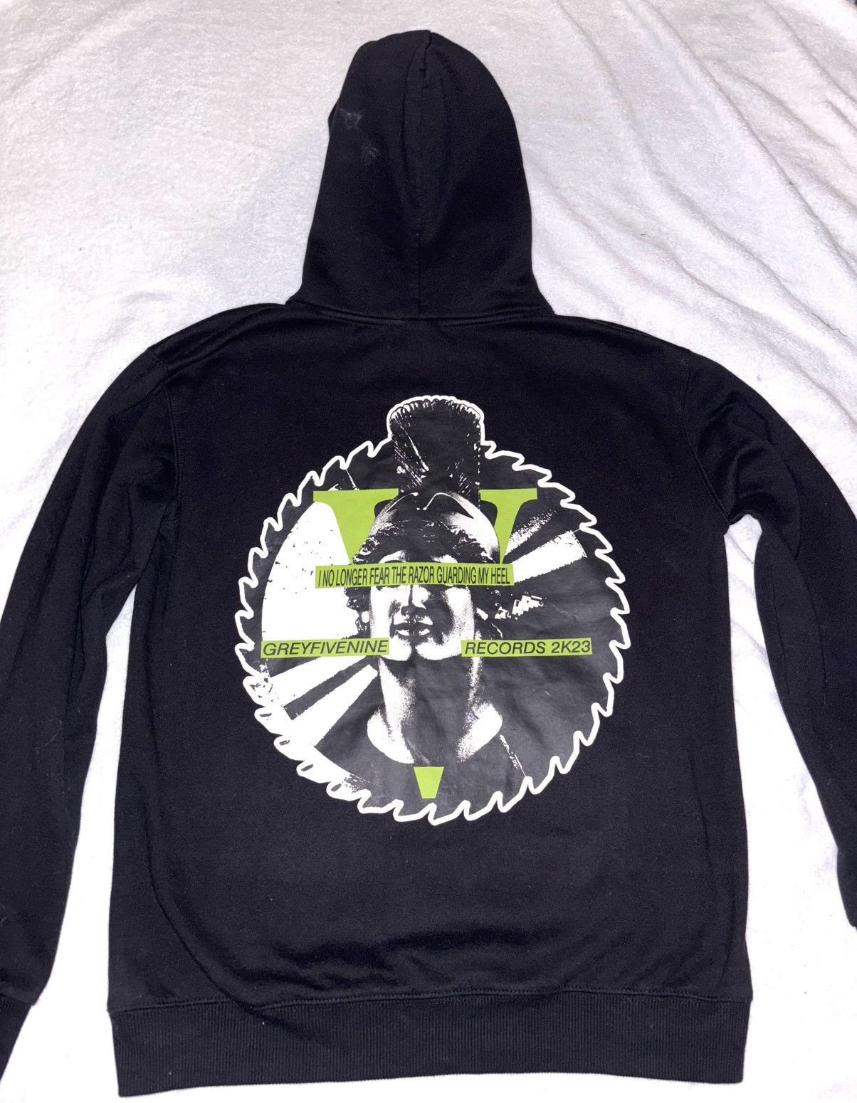 G59 Records RARE G59 $B I NO LONGER FEAR THE RAZOR MERCH HOODIE Size US L / EU 52-54 / 3 - 1 Thumbnail