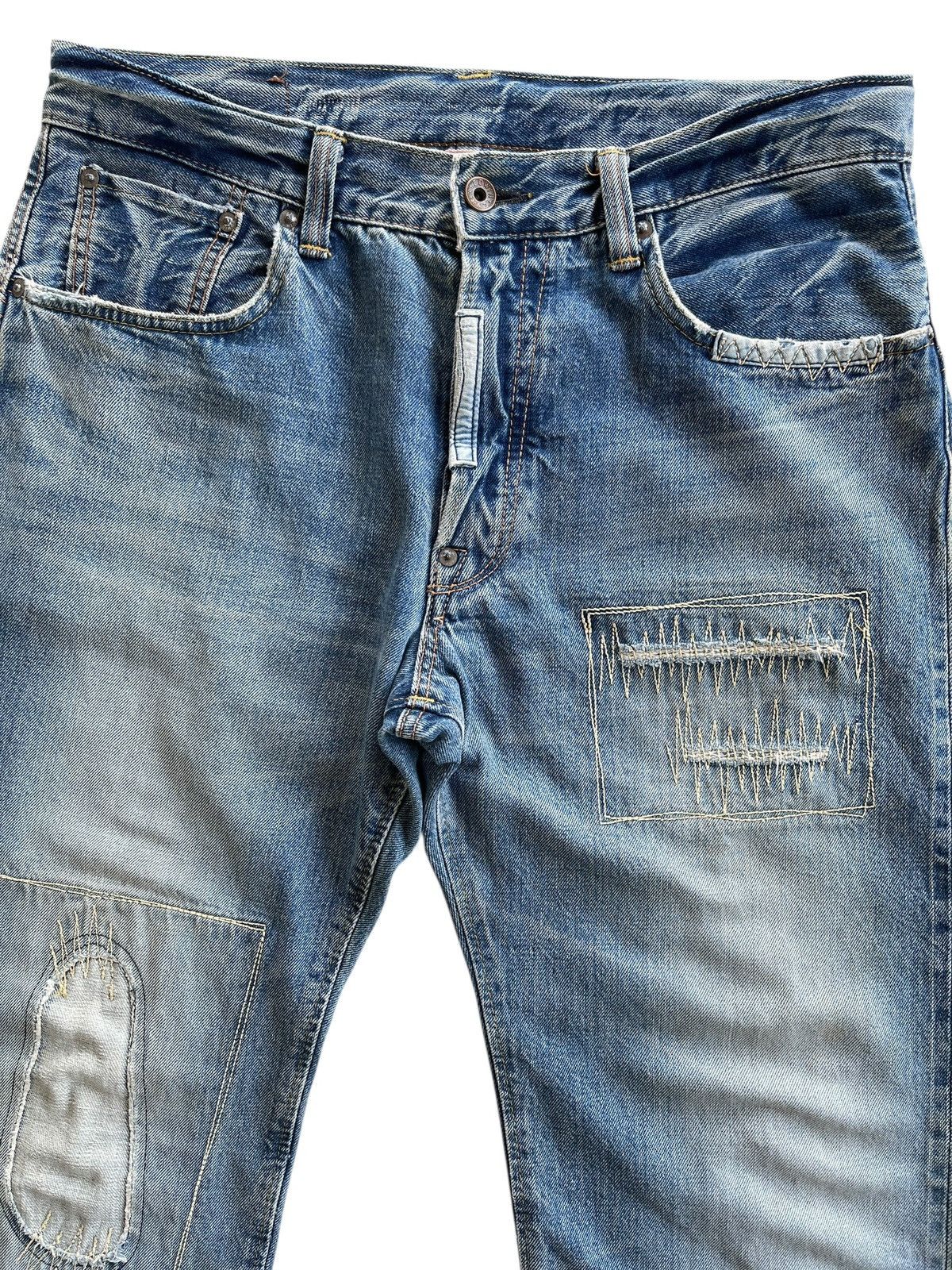 Vintage Vintage Edwin 505 Selvedge Mudwash Anniversary Denim Size US 32 / EU 48 - 6 Thumbnail