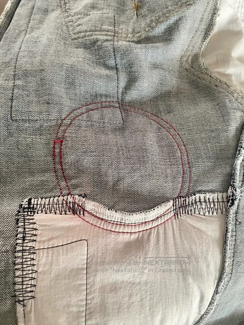 Junya Watanabe Junya Watanabe size L Wool mixed denim skirt Size 23" - 9 Thumbnail