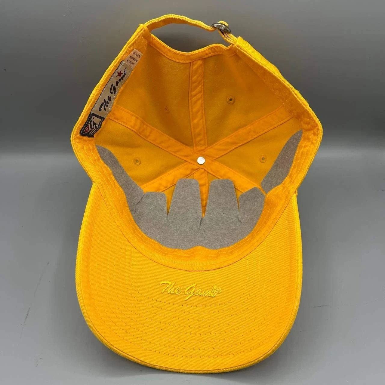 The Game Iowa Hawkeyes Hat Men Yellow NCAA The Game Strap Back Cotton Size ONE SIZE - 2 Thumbnail
