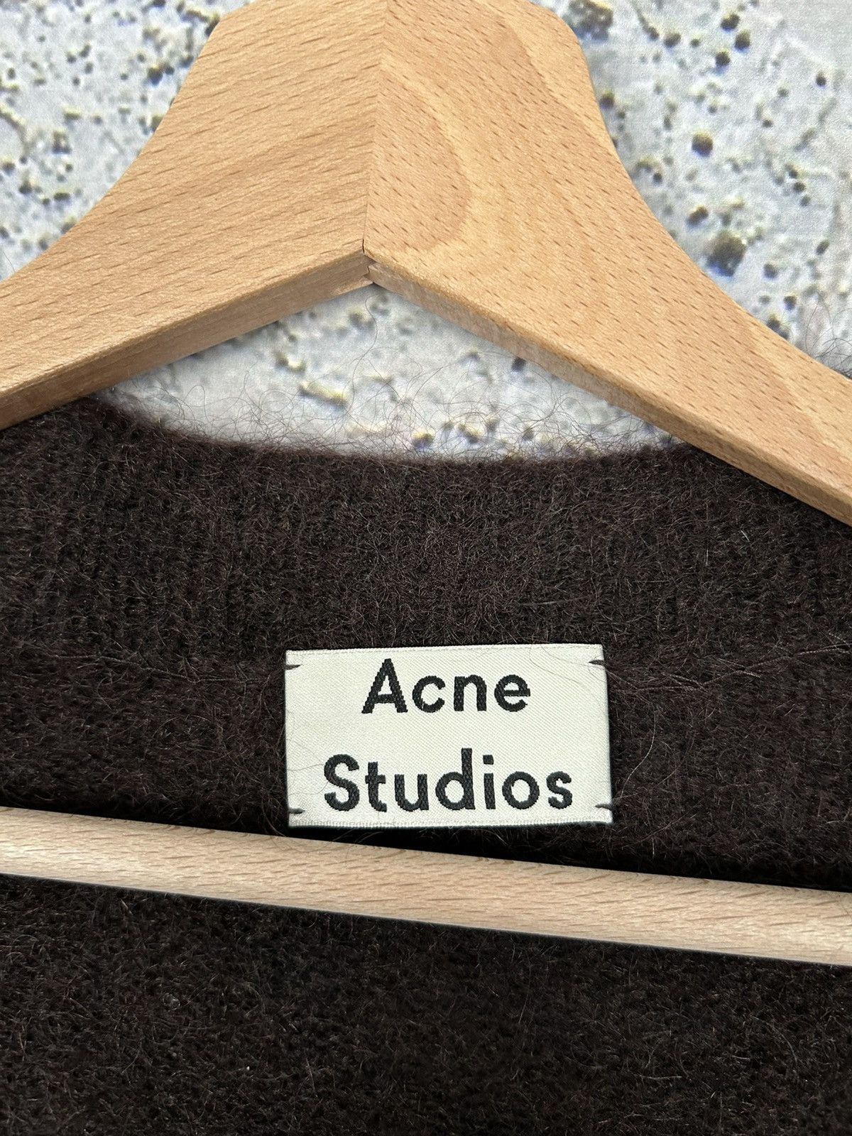 Acne Studios Acne Studios Knit Raya Short PAW14 Brown Sweater Cardigan Size US S / EU 44-46 / 1 - 5 Thumbnail