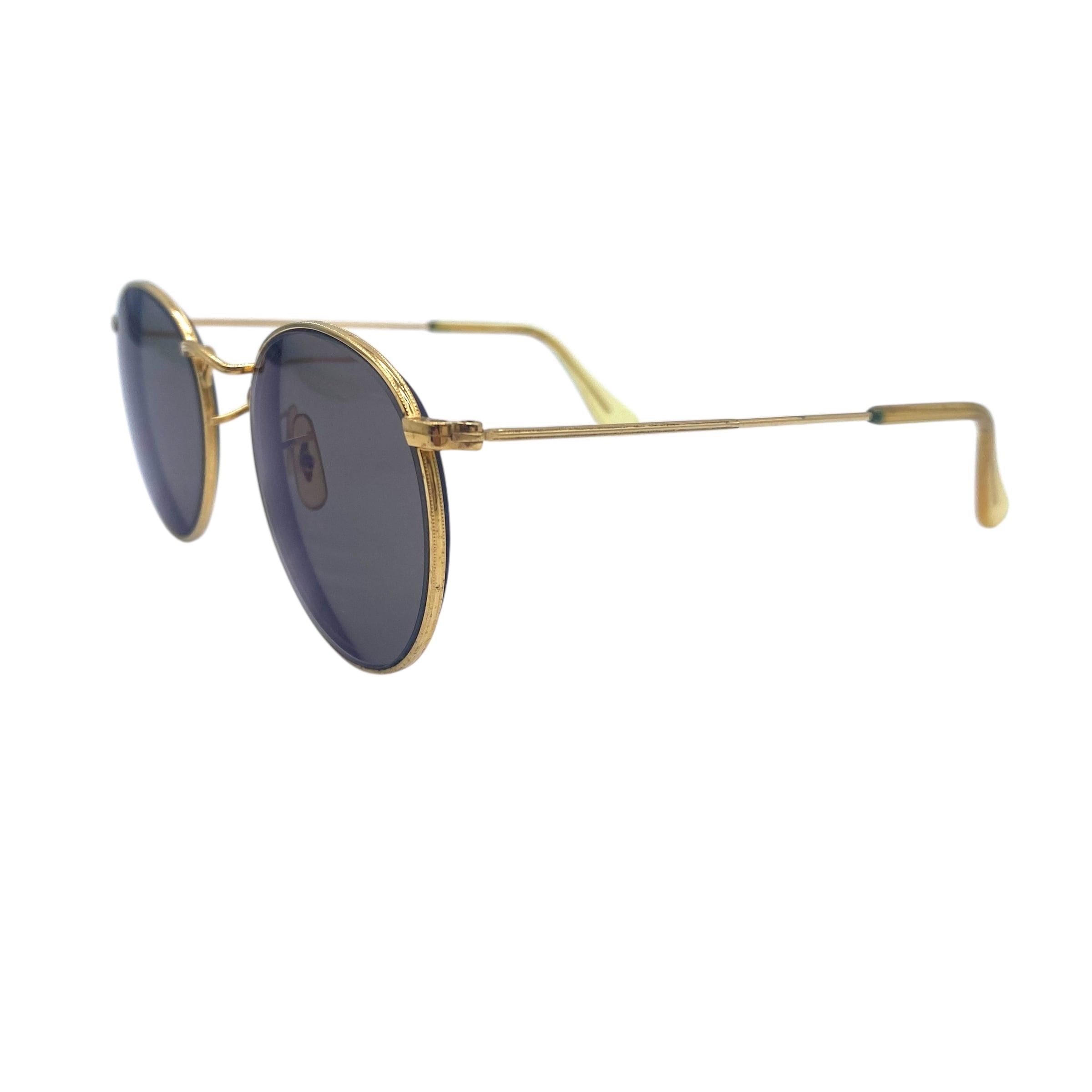 RayBan Vintage RayBan Prescription Glasses Sunglasses Round Gold Size ONE SIZE - 1 Thumbnail