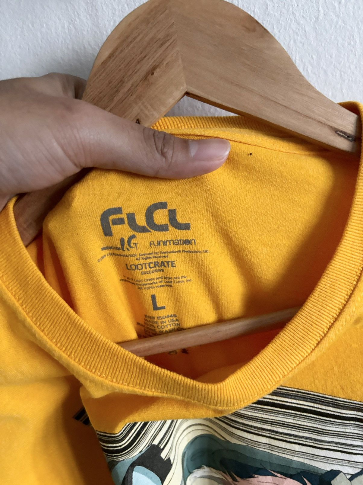 Anime Vintage FLCL Fooly Cooly Shirt Size US L / EU 52-54 / 3 - 3 Thumbnail