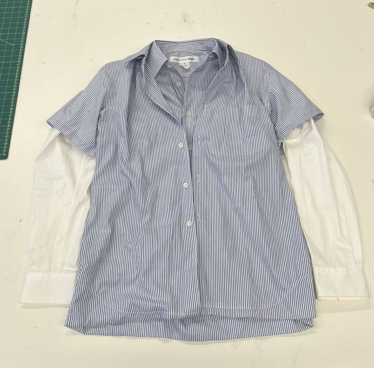 Comme des Garcons SHIRT CdG double layer Shirt Size US XS / EU 42 / 0 - 1 Thumbnail