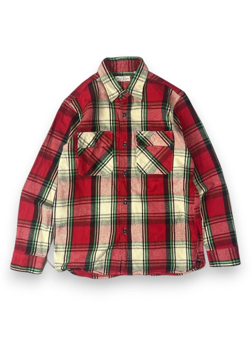 Sugar Cane Sugarcane Japan Plaid Heavyweight Shirt Size US M / EU 48-50 / 2 - 1 Thumbnail