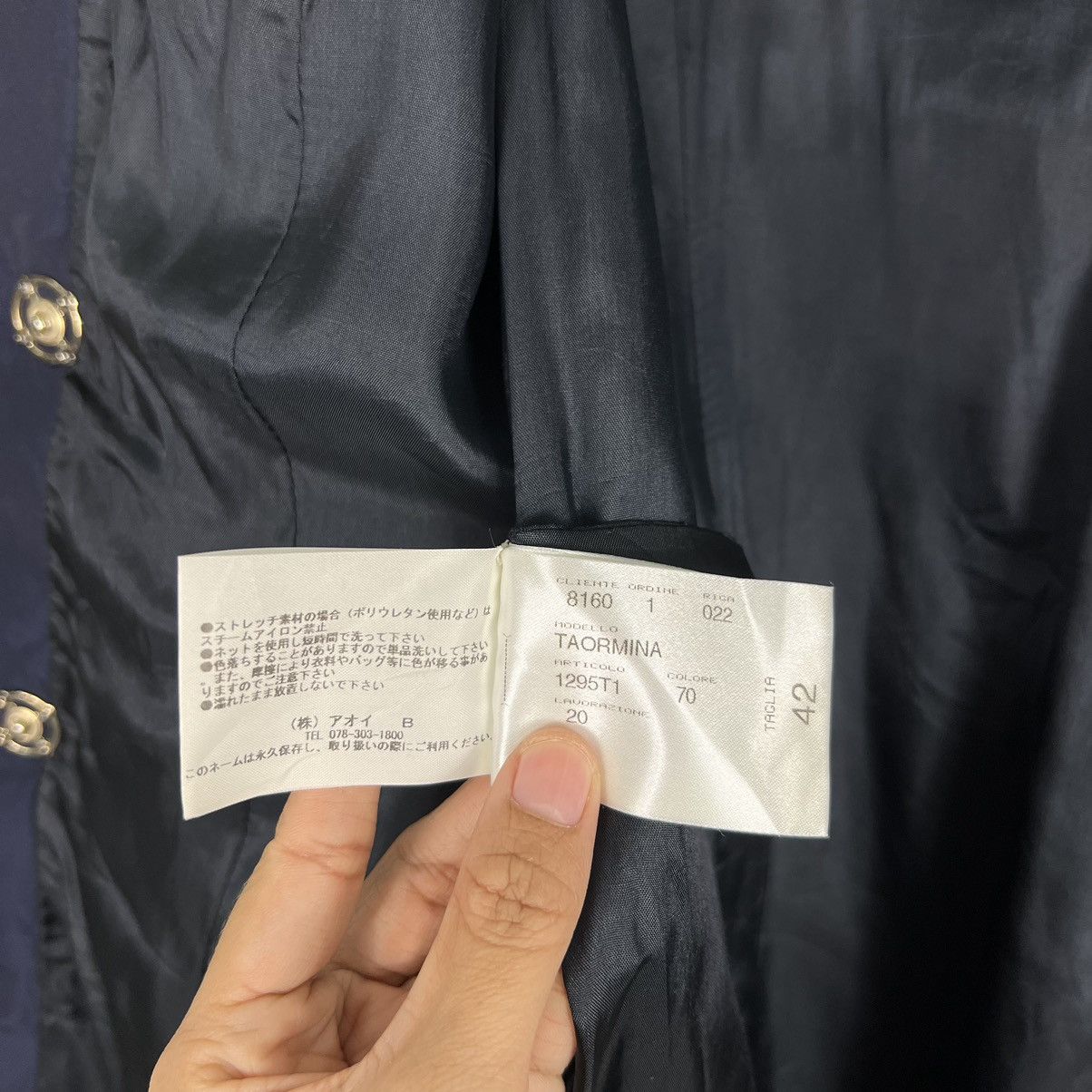 Designer 🔥 SALCO TAORMINA COAT MADE IN ITALY Size M / US 6-8 / IT 42-44 - 16 Thumbnail