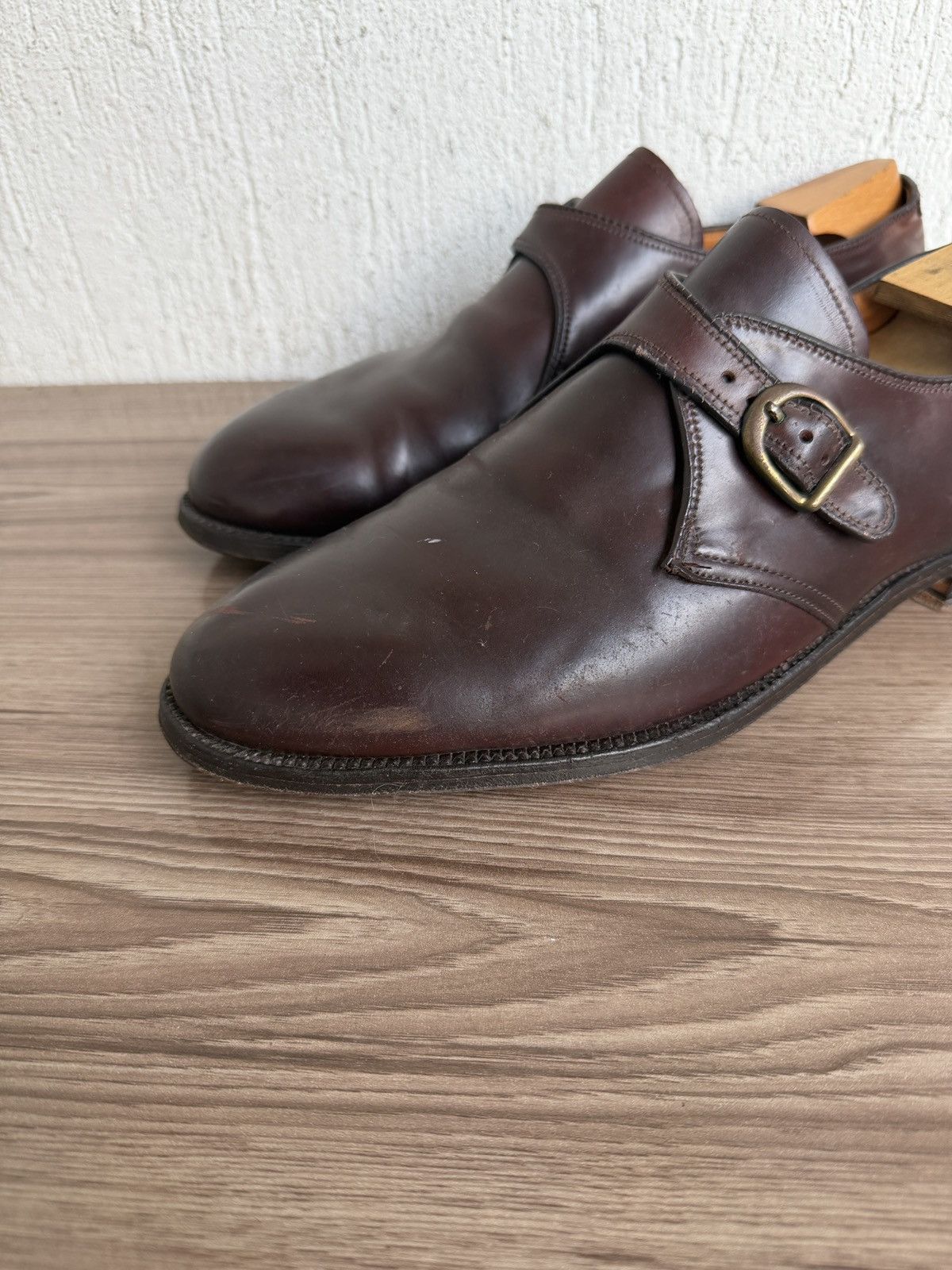 Alden 954 shell cordovan monk derby Size US 9.5 / EU 42-43 - 2 Thumbnail