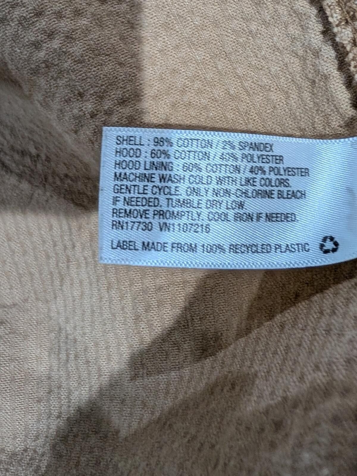Other Original Use Corduroy Shirt Jacket in Brown with Gray Hood Size US XXL / EU 58 / 5 - 5 Thumbnail