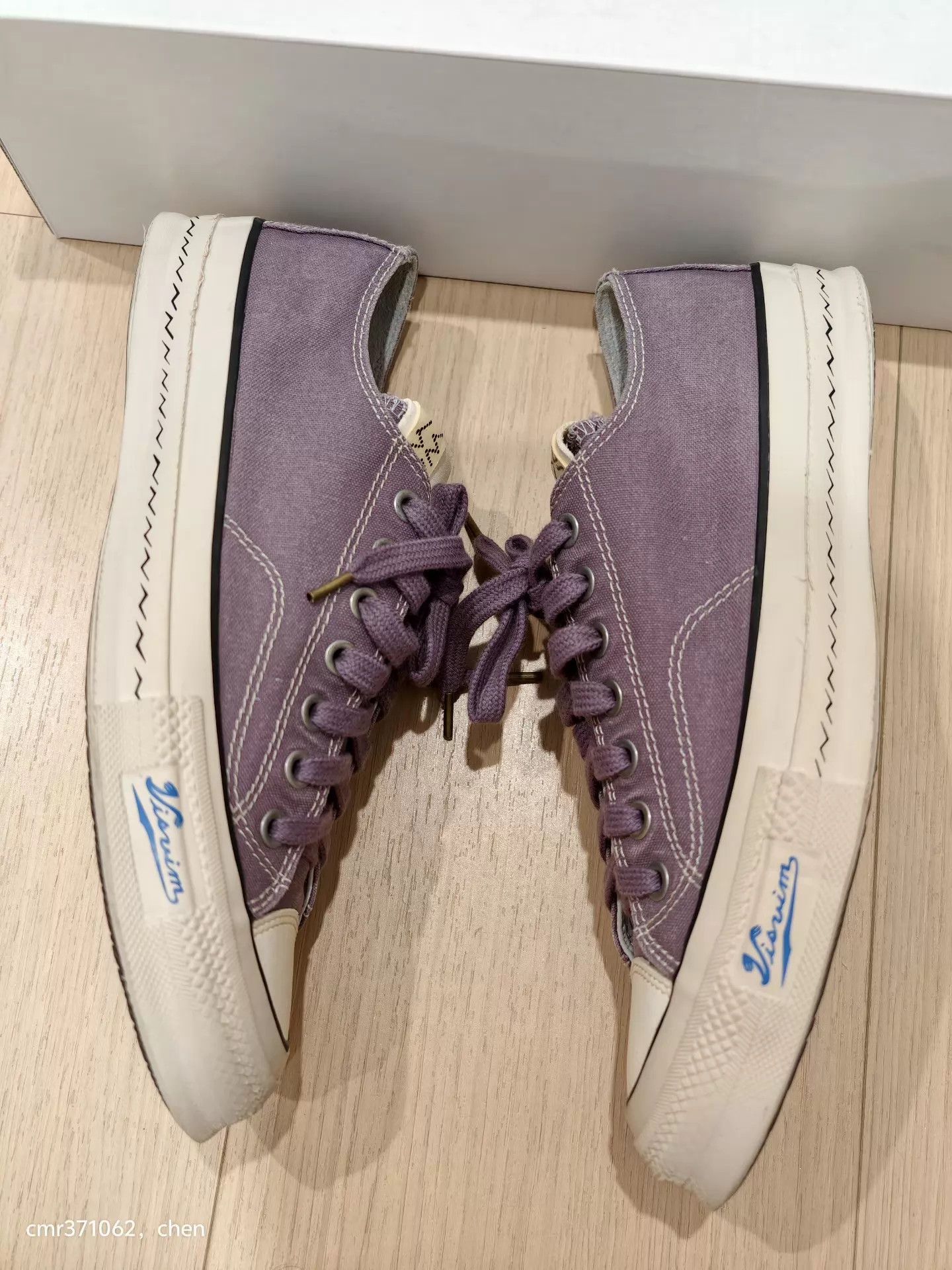 Visvim VISVIM 24SS SKAGWAY LO Purple 9 Vib Canvas Shoes Size US 9 / EU 42 - 4 Thumbnail