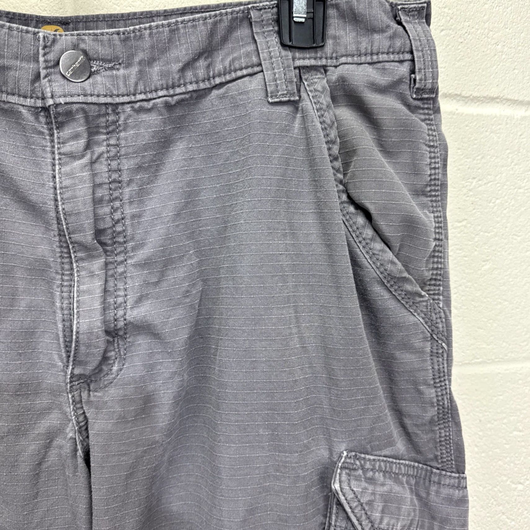 Carhartt Carhartt Force Men's Cargo Pants 38x30 Relaxed Fit Ripstop Gray Workwear Casual Utility Size US 38 / EU 54 - 3 Thumbnail