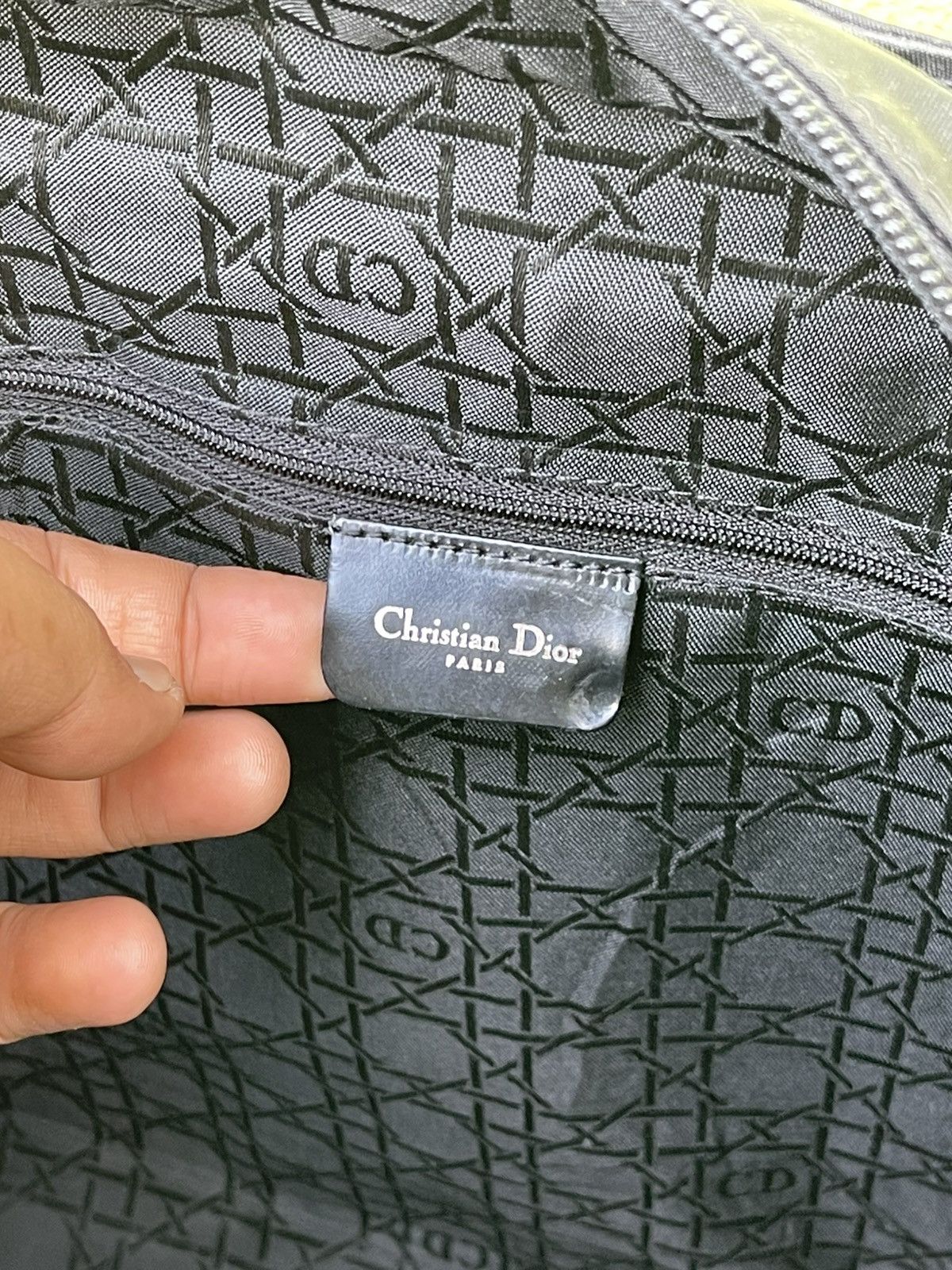 Christian Dior Monsieur × Dior OFFER❌❌CHRISTIAN DIOR Maris Pearl Nylon Tote Bag Size ONE SIZE - 16 Thumbnail